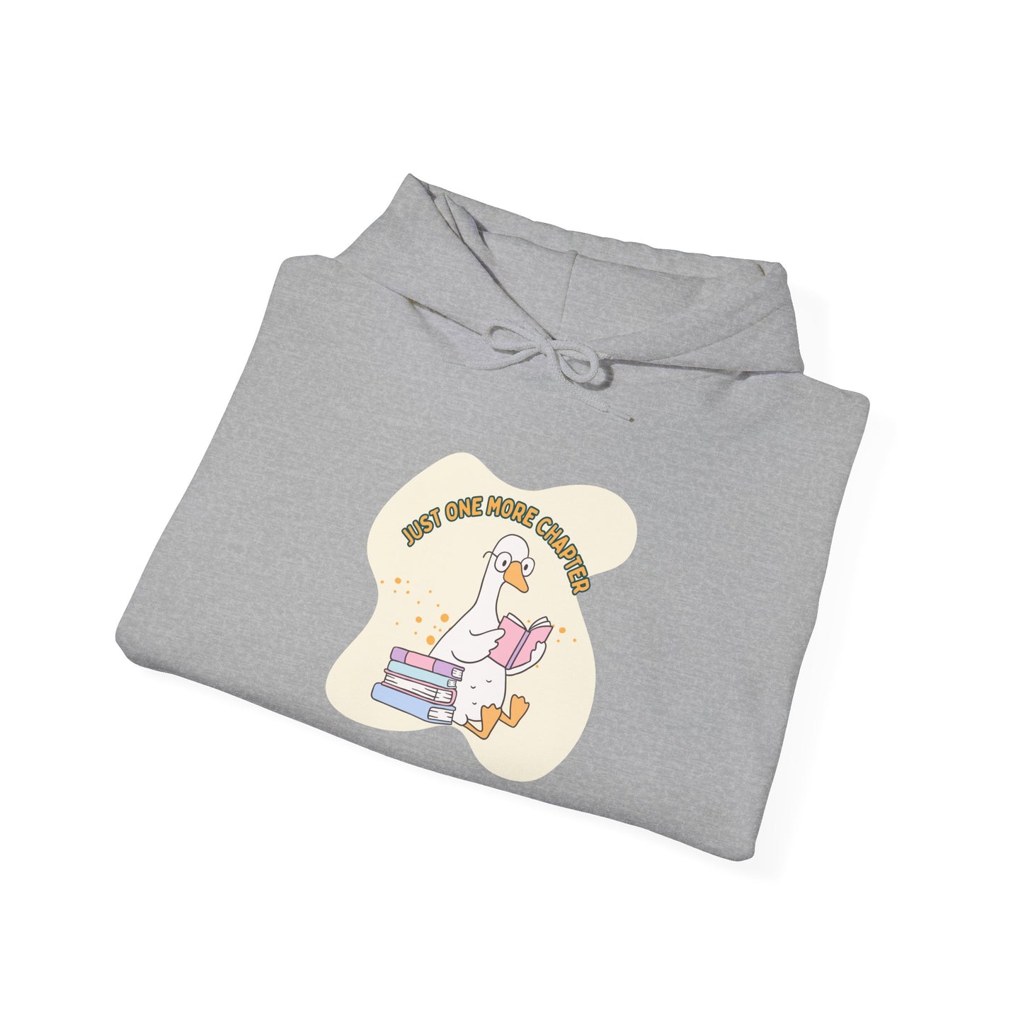 Just One More Chapter Unisex Hooded Sweatshirt with Library Design, Cozy Literature Hoodie for Book Lovers, Perfect Gift for Readers, Literary [...]