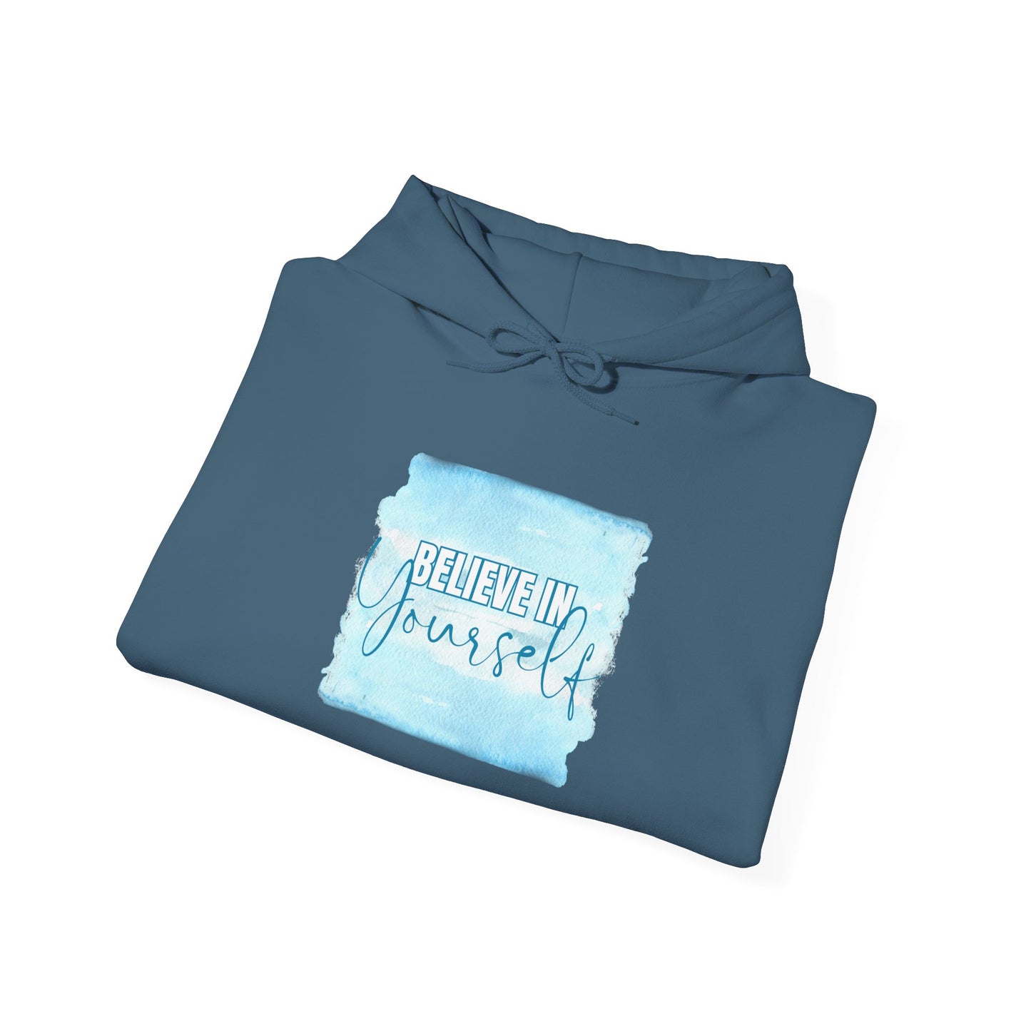 Believe in Yourself Motivational Hoodie, Unisex Sweatshirt, Casual Comfort Wear, Gift for Teens, Inspirational Clothing, Everyday Hoodie