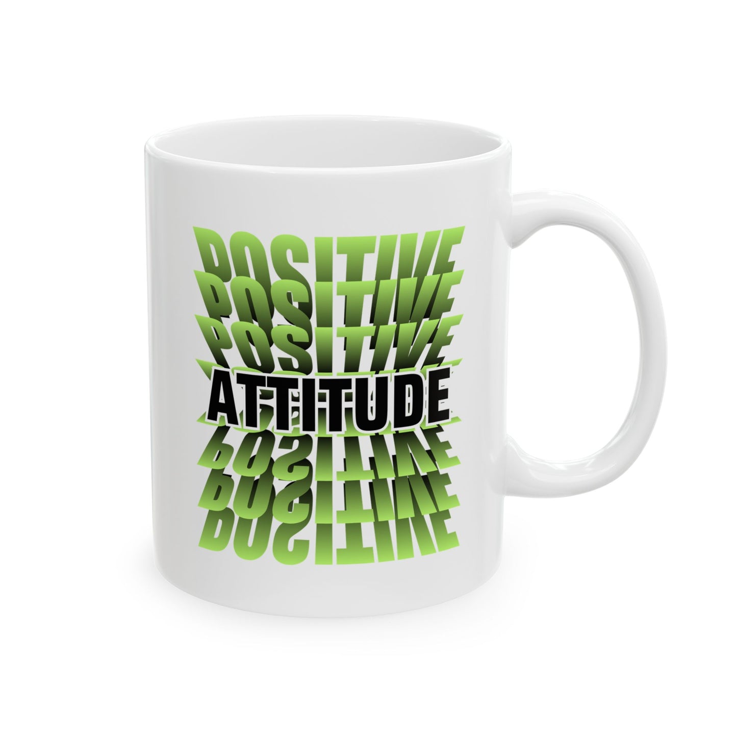 Positive Attitude Inspirational Ceramic Mug, 11oz and 15oz Coffee Cup for Motivation, Great Gift for Friends, Birthday, Self-Care, Office Decor, [...]
