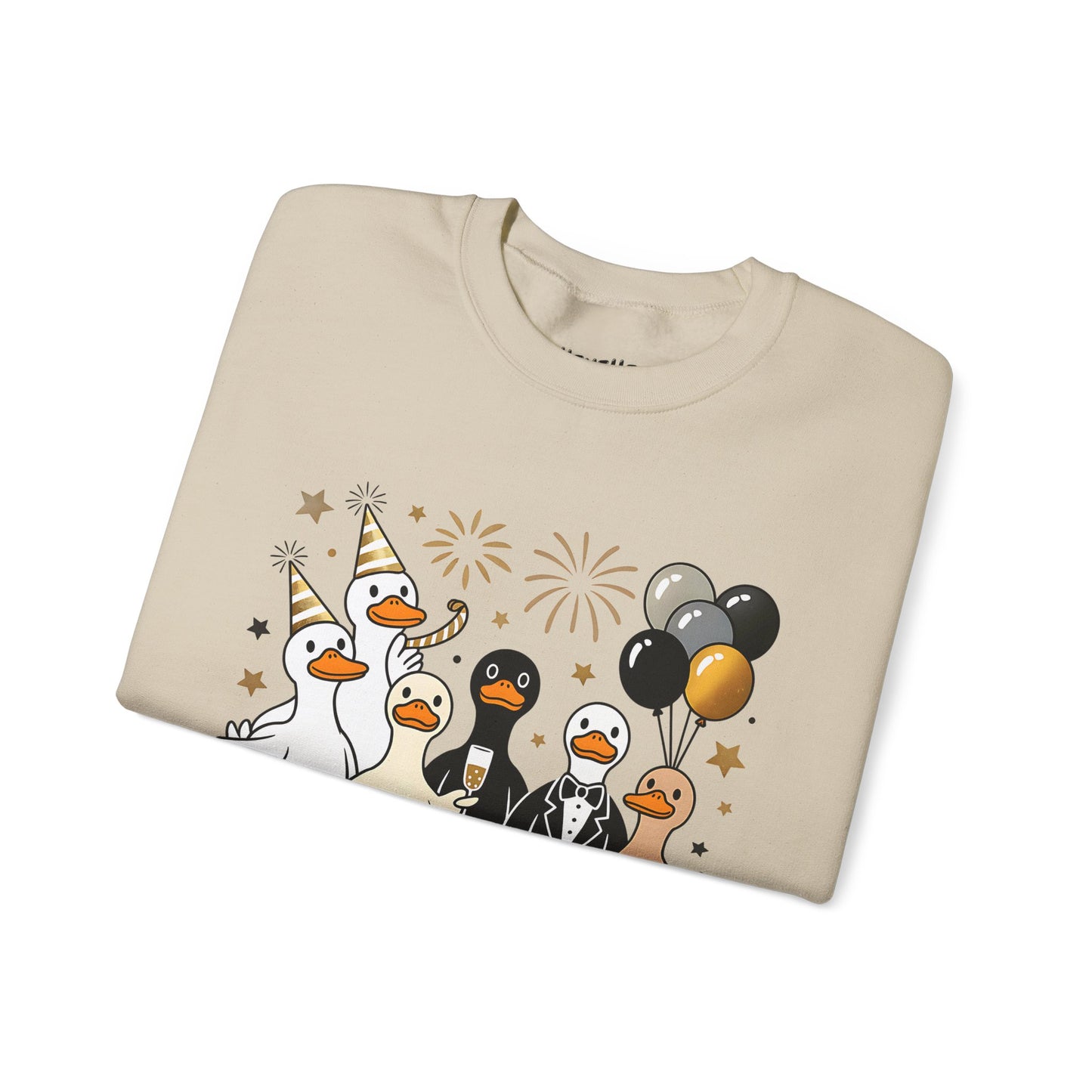 Just A Party Goose 2026 Happy New Year Crewneck Sweatshirt