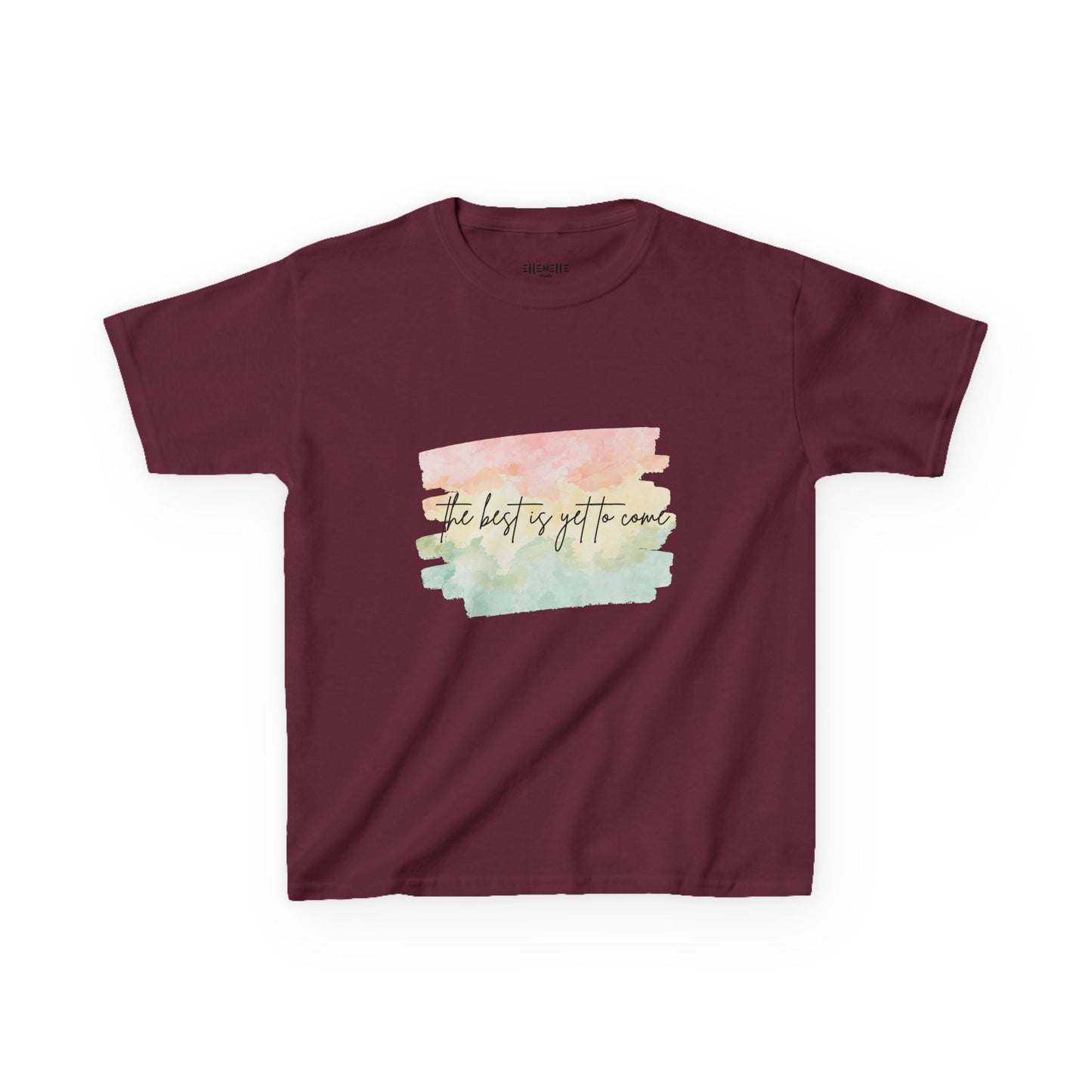 The Best Is Yet To Come Motivational Kids T-Shirt, Positive Affirmation Shirt, Gift for Children, Encouraging Apparel