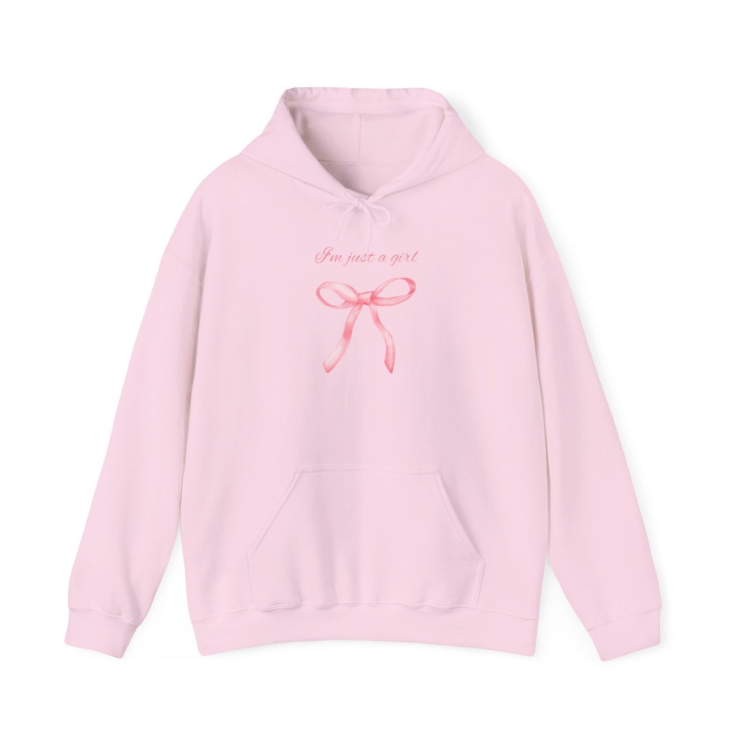 I'm Just A Girl Unisex Hooded Sweatshirt, Cozy Hoodie, Perfect Gift