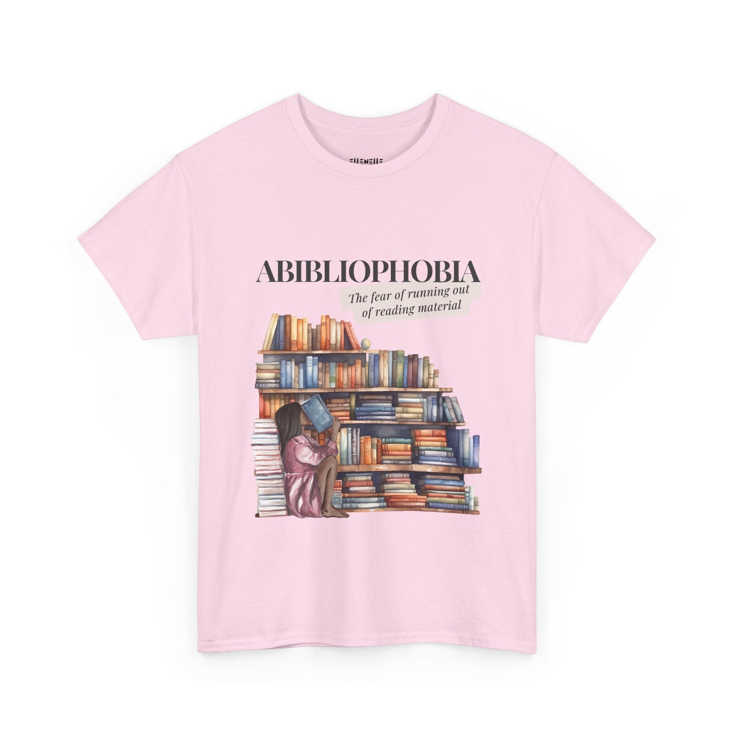 Book-lover, Abibliophobia Definition, Unisex Tee