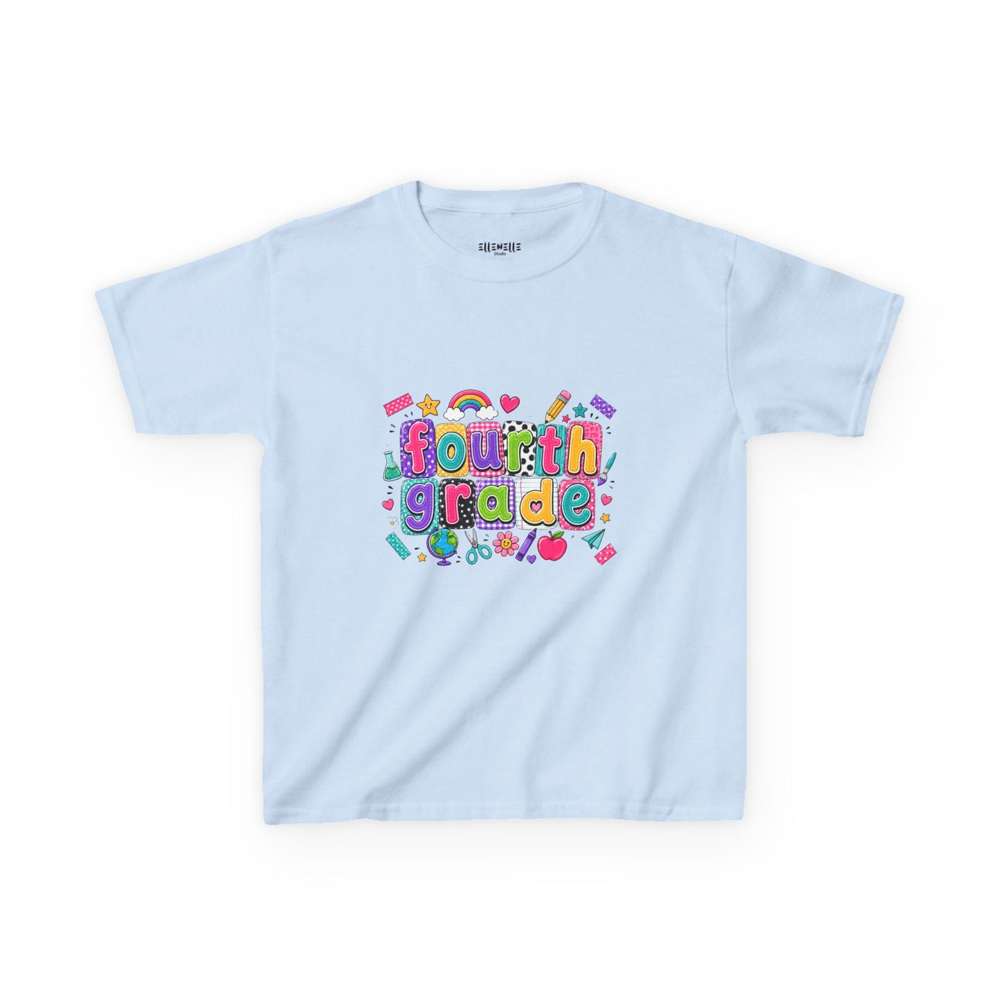 Fourth Grade T‑Shirt — Bright Back-to-School Tee