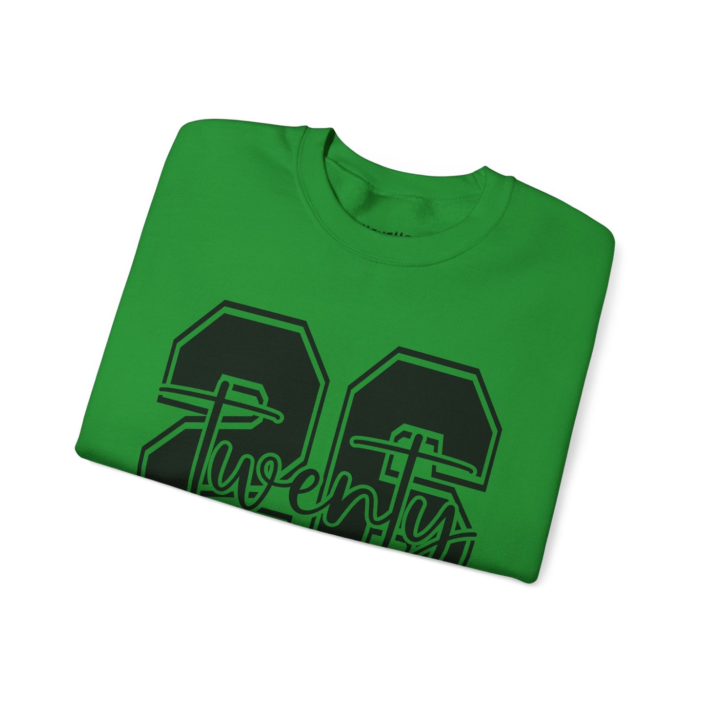 2026 Happy New Year Crewneck Sweatshirt — "Twenty twenty-six" Graphic Pullover