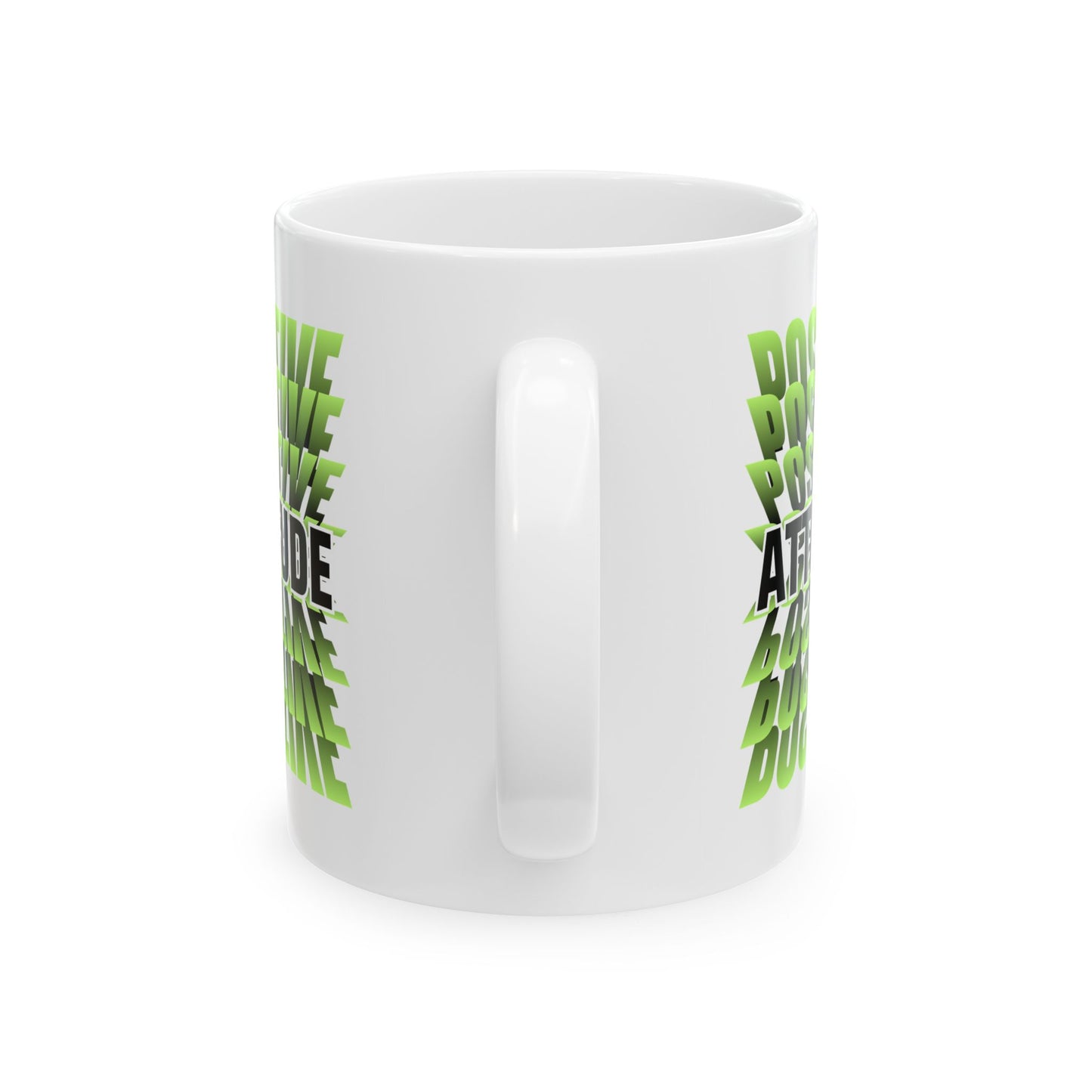Positive Attitude Inspirational Ceramic Mug, 11oz and 15oz Coffee Cup for Motivation, Great Gift for Friends, Birthday, Self-Care, Office Decor, [...]