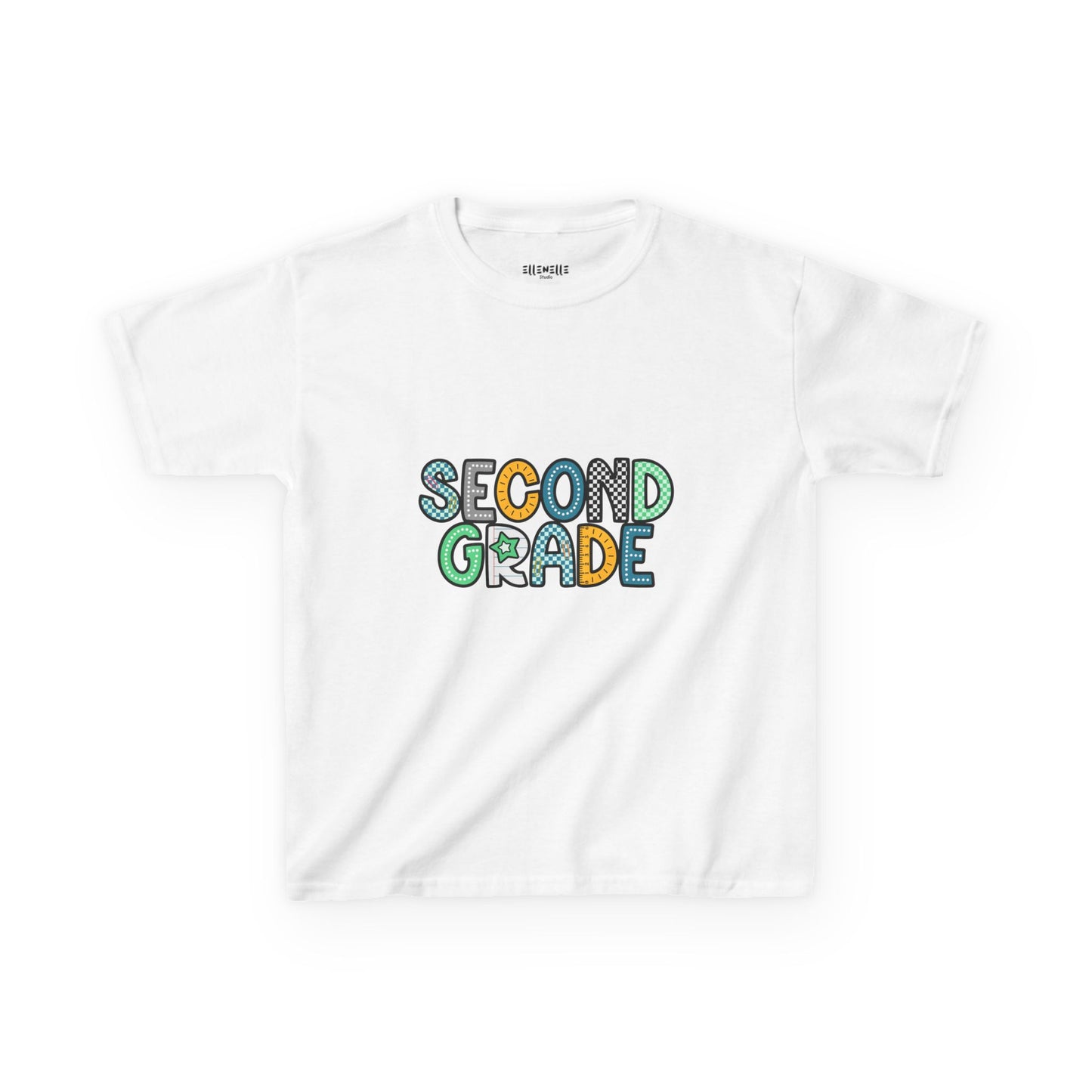 Second Grade T‑Shirt — Blue Back-to-School Tee