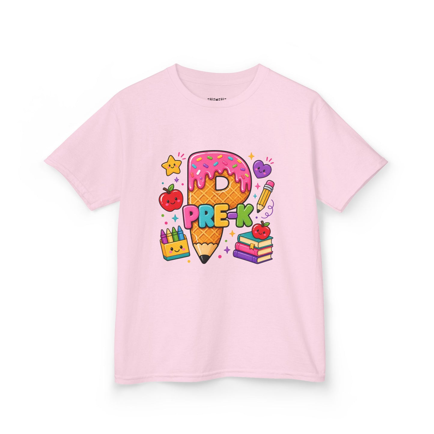 Pre-K T‑Shirt — Cute Ice Cream Pencil Tee