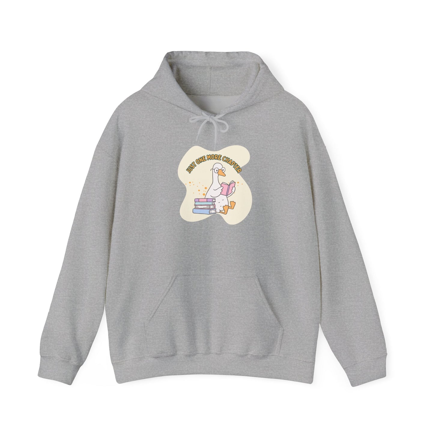 Just One More Chapter Unisex Hooded Sweatshirt with Library Design, Cozy Literature Hoodie for Book Lovers, Perfect Gift for Readers, Literary [...]