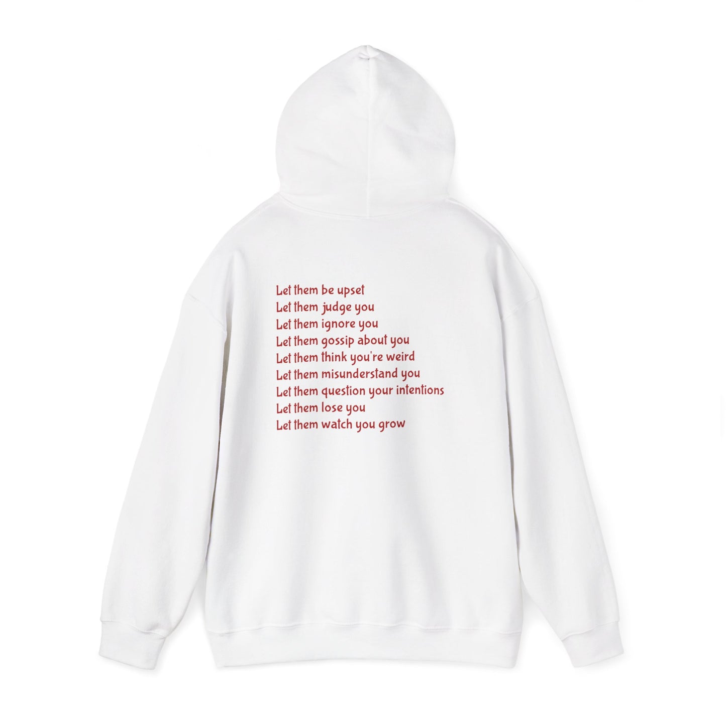 Let Them Motivational Hoodie, Unisex Sweatshirt, Casual Comfort Wear, Gift for Teens, Inspirational Clothing, Everyday Hoodie