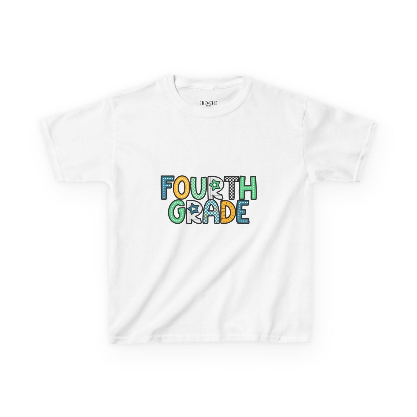 Copy of Fourth Grade T‑Shirt — Blue Back-to-School Tee