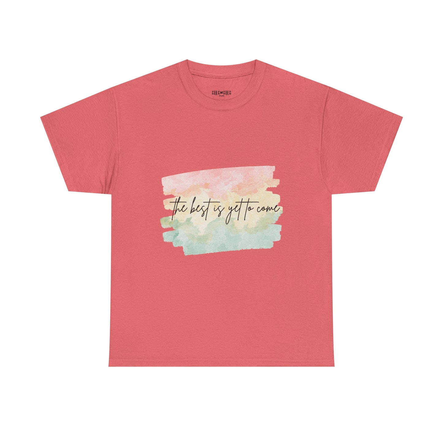The Best Is Yet To Come Empowering Unisex Heavy Cotton Tee, Self-Love T-Shirt, Affirmation Apparel, Gift for Friends, Motivational Clothing