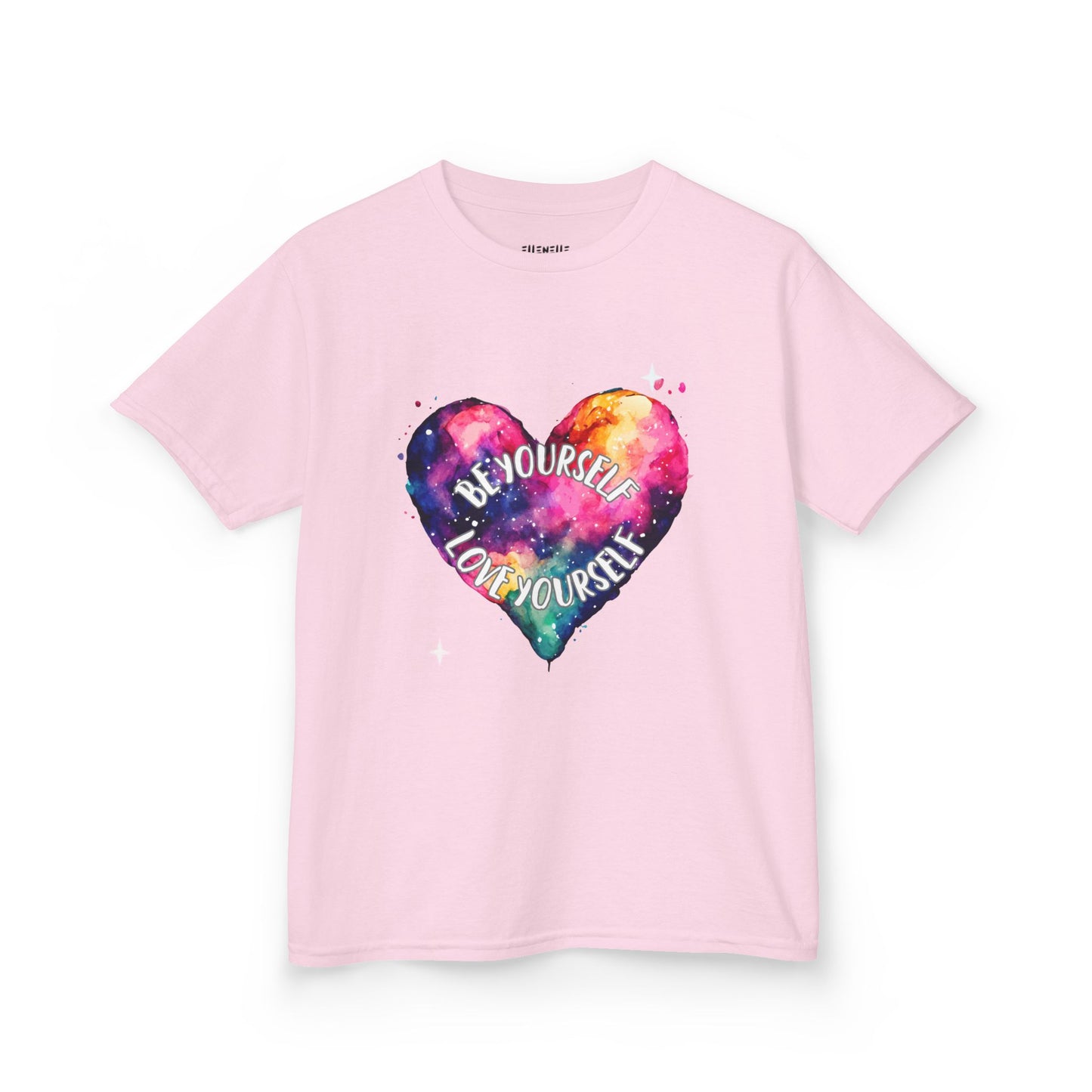 Be Yourself Love Yourself Motivational Kids T-Shirt, Positive Affirmation Shirt, Gift for Children, Encouraging Apparel
