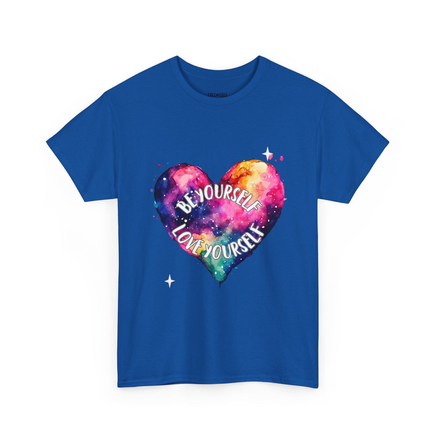 Be Yourself Love Yourself Empowering Unisex Heavy Cotton Tee, Self-Love T-Shirt, Affirmation Apparel, Gift for Friends, Motivational Clothing