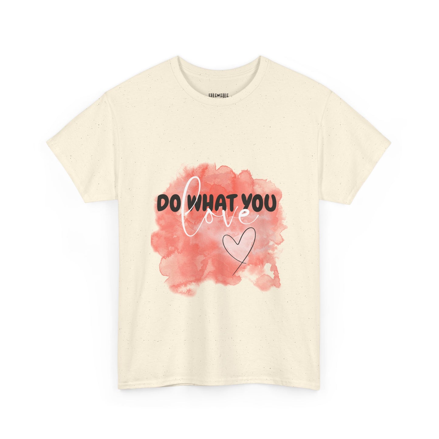 Do What You Love Empowering Unisex Heavy Cotton Tee, Self-Love T-Shirt, Affirmation Apparel, Gift for Friends, Motivational Clothing