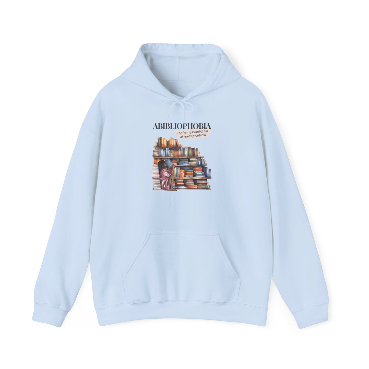 Artistic Unisex Hooded Sweatshirt with Library Design, Cozy Literature Hoodie for Book Lovers, Perfect Gift for Readers, Literary [...]