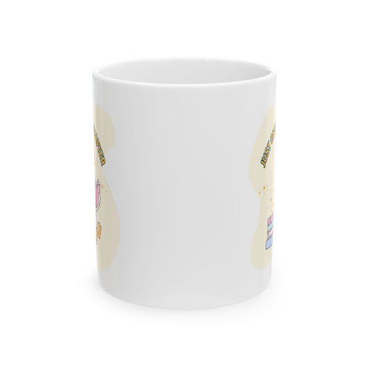 Just One More Chapter Mug - Book Lover Ceramic Mug 11oz 15oz