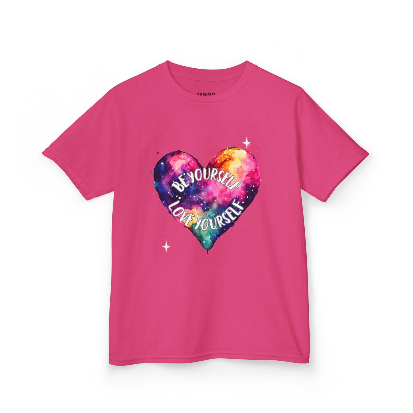 Be Yourself Love Yourself Motivational Kids T-Shirt, Positive Affirmation Shirt, Gift for Children, Encouraging Apparel