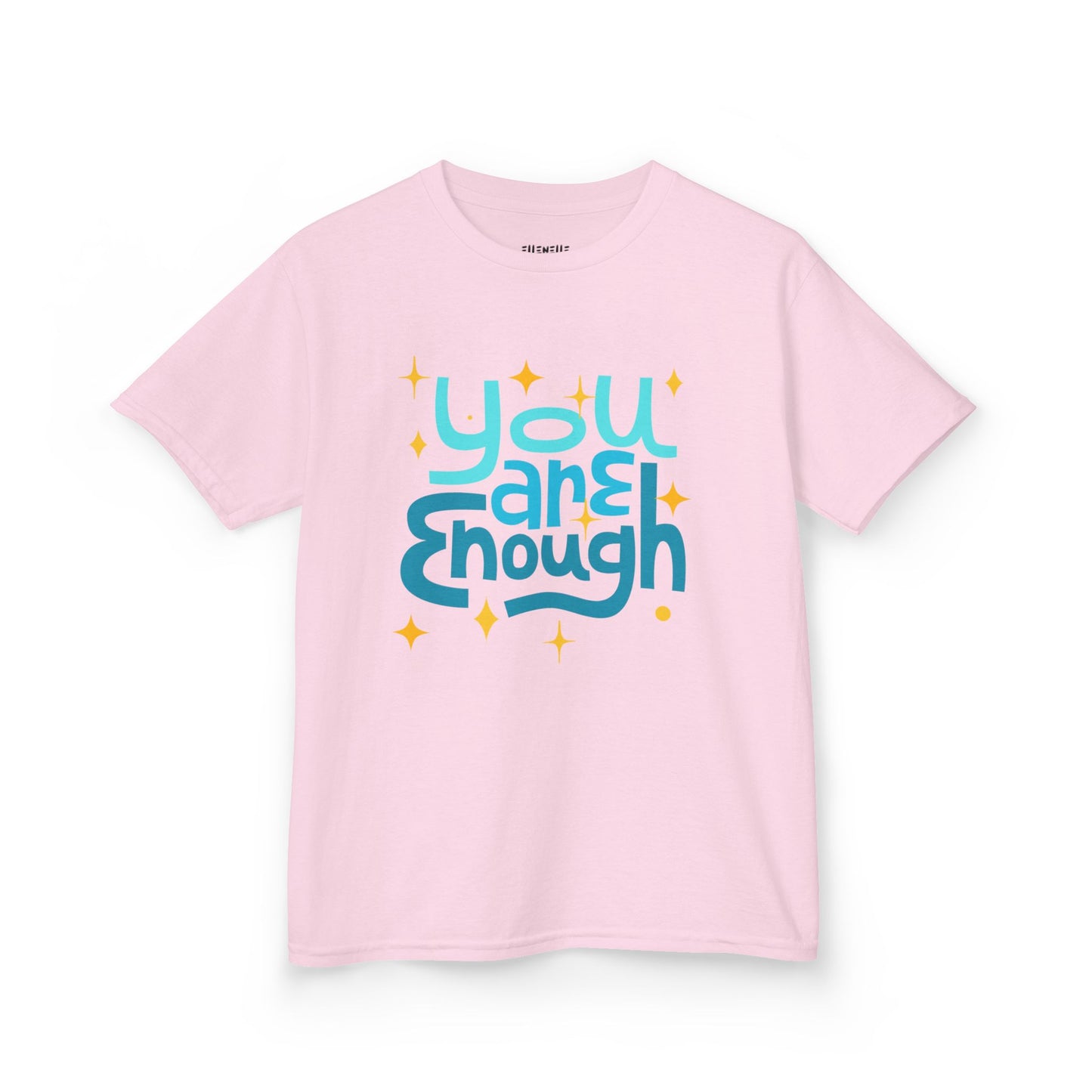 You Are Enough, Motivational Kids T-Shirt, Positive Affirmation Shirt, Gift for Children, Encouraging Apparel