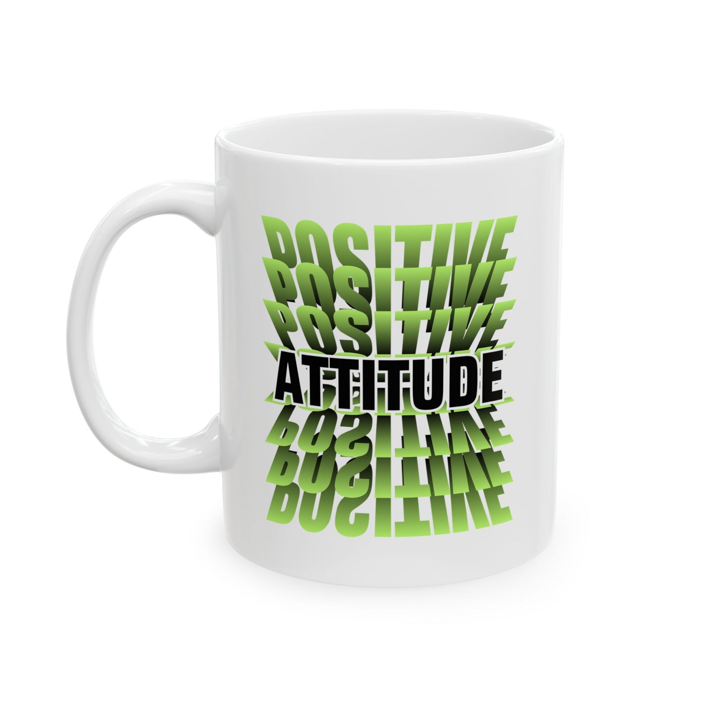 Positive Attitude Inspirational Ceramic Mug, 11oz and 15oz Coffee Cup for Motivation, Great Gift for Friends, Birthday, Self-Care, Office Decor, [...]