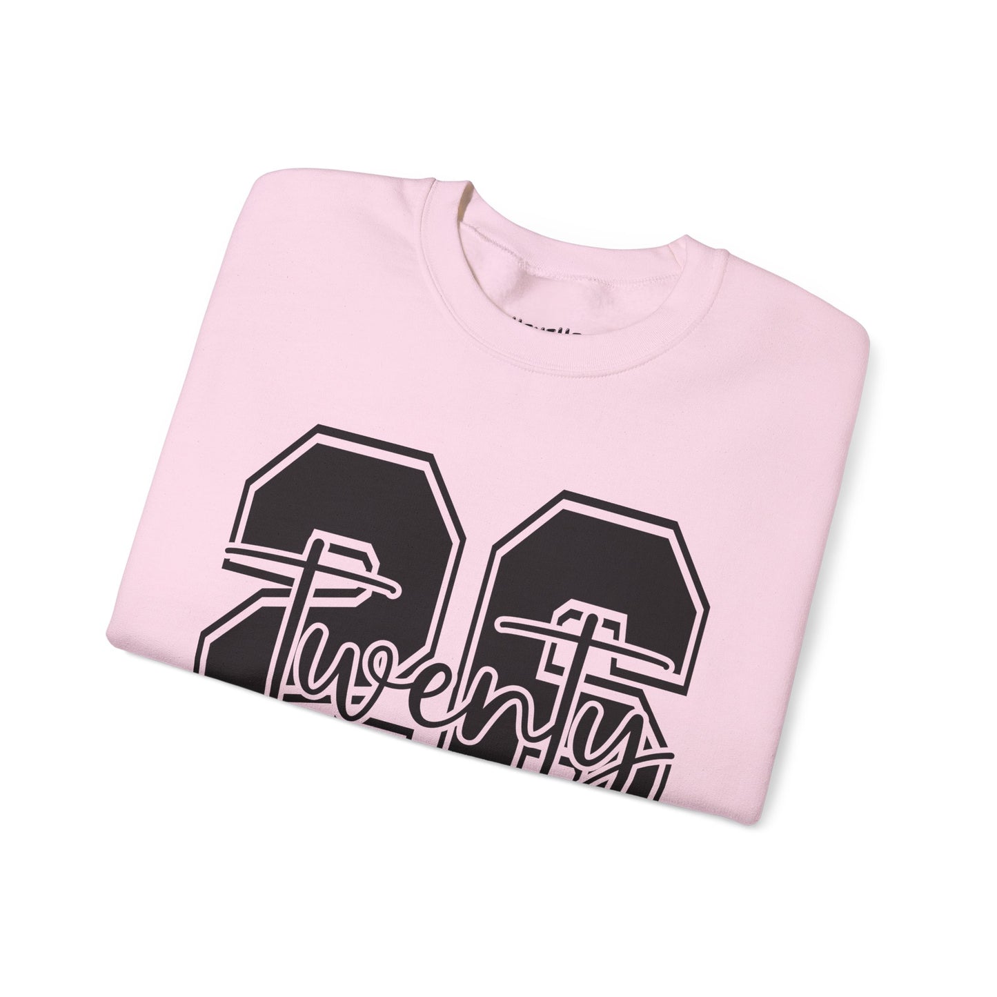 2026 Happy New Year Crewneck Sweatshirt — "Twenty twenty-six" Graphic Pullover