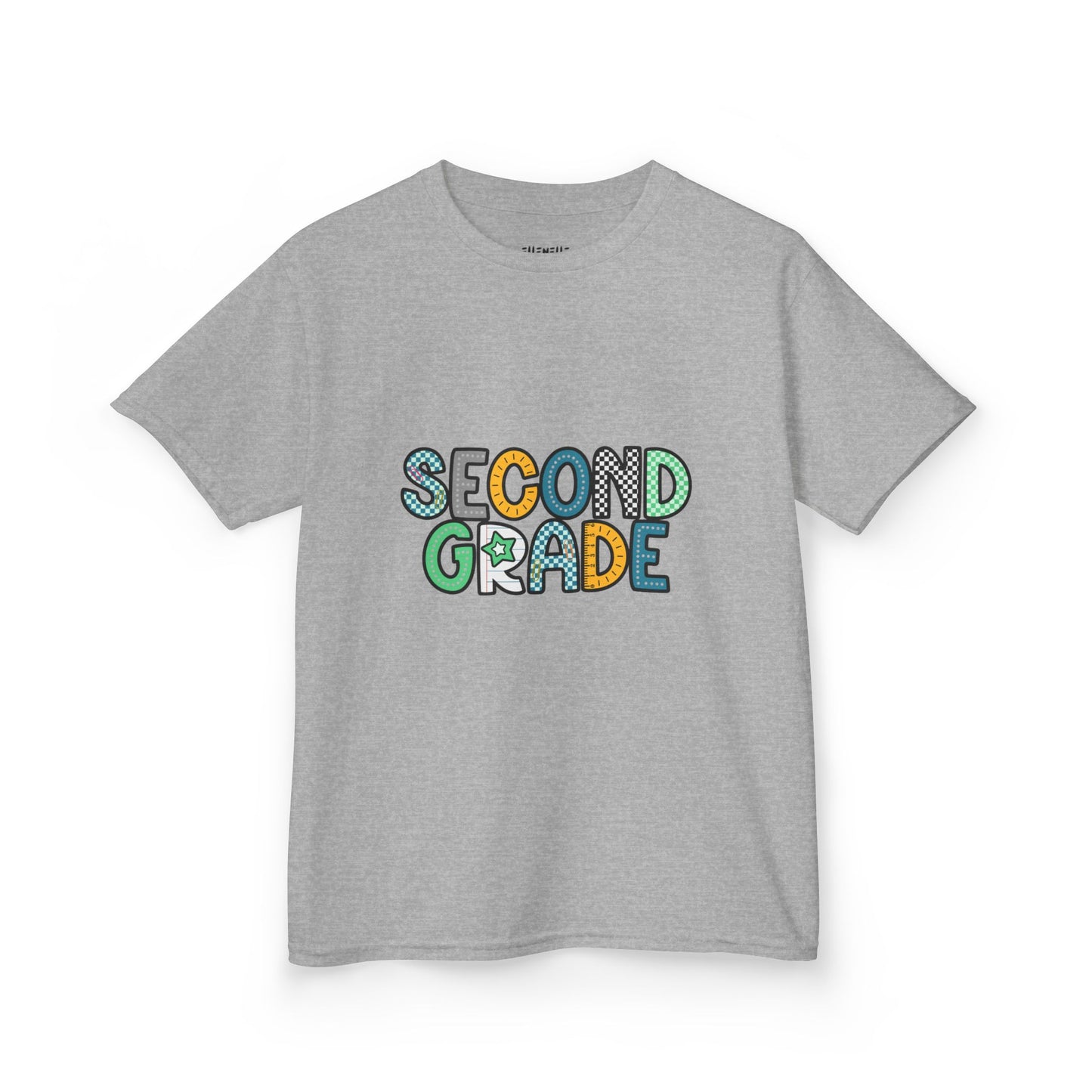 Second Grade T‑Shirt — Blue Back-to-School Tee