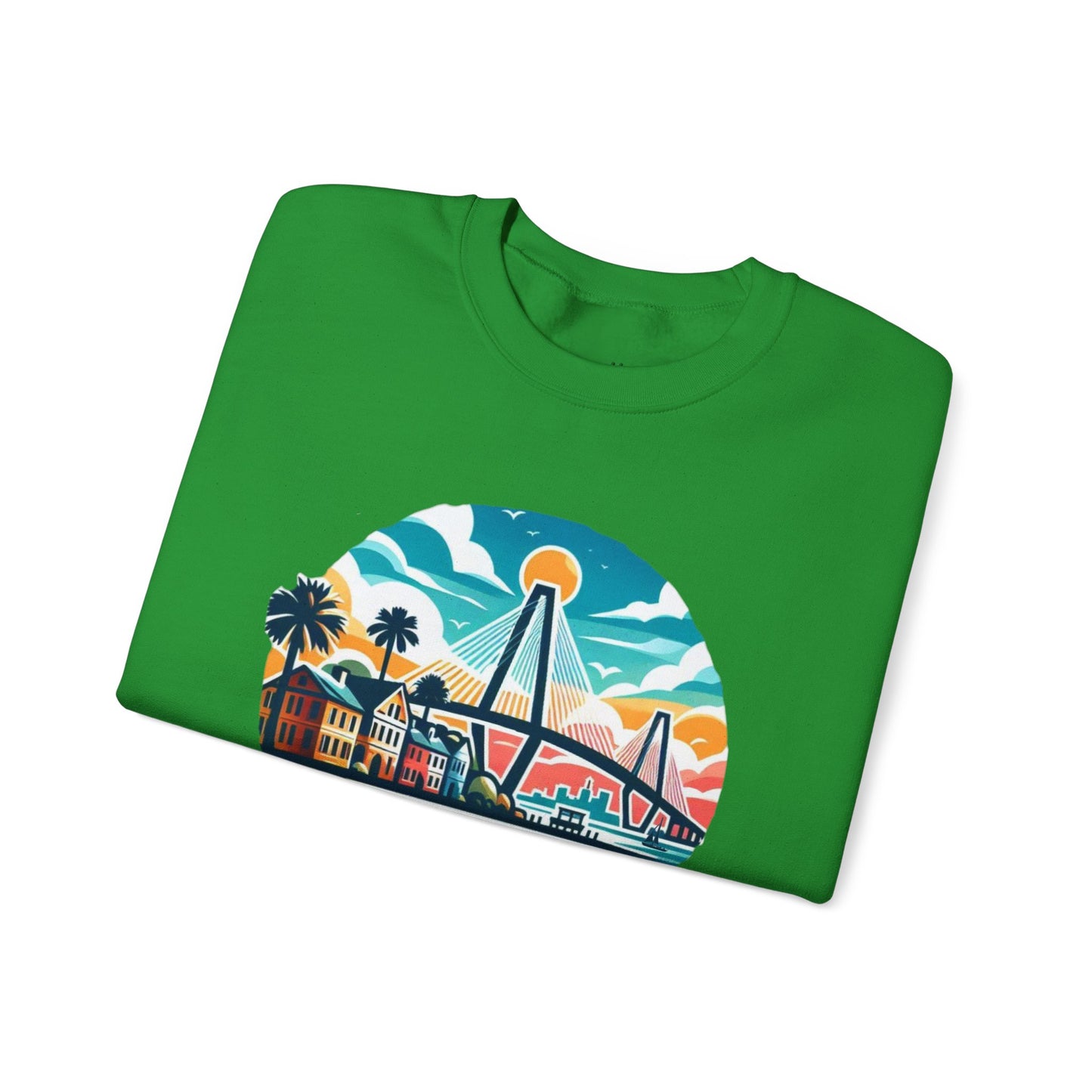 Charleston SC Sweatshirt, Cozy Crewneck, Charleston Gift, Travel Souvenir, Unisex Sweatshirt, Beach Vibes Apparel, Casual Wear
