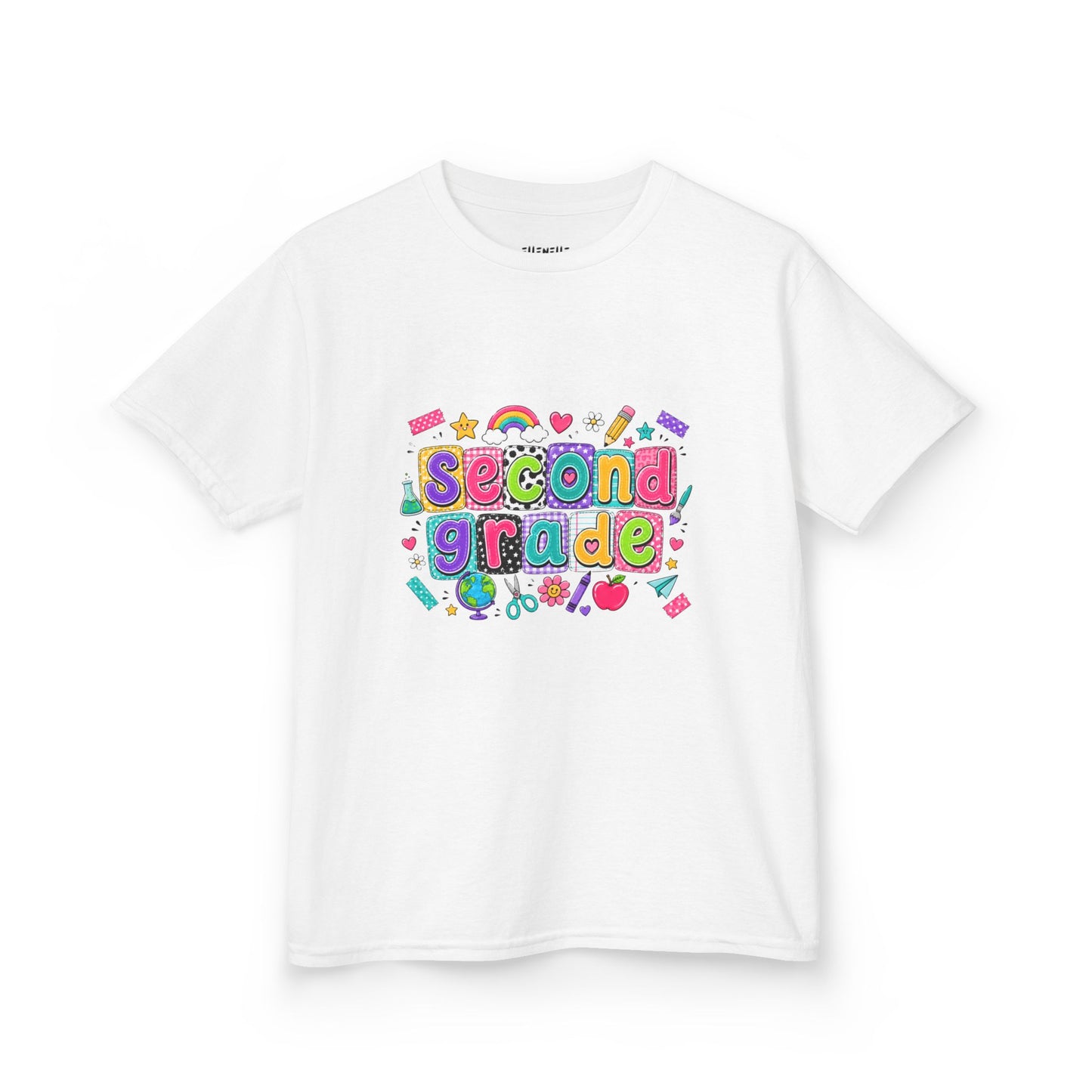 Second Grade T‑Shirt — Bright Back-to-School Tee