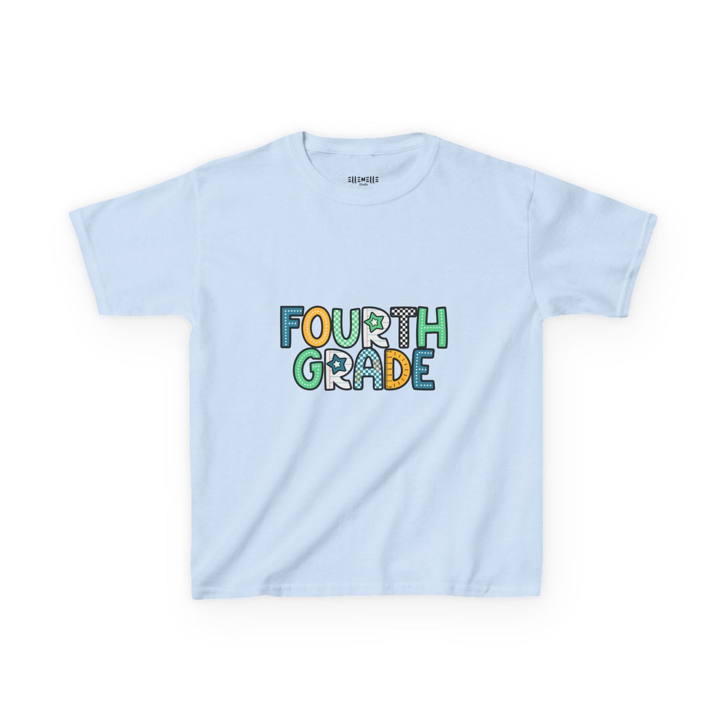 Copy of Fourth Grade T‑Shirt — Blue Back-to-School Tee
