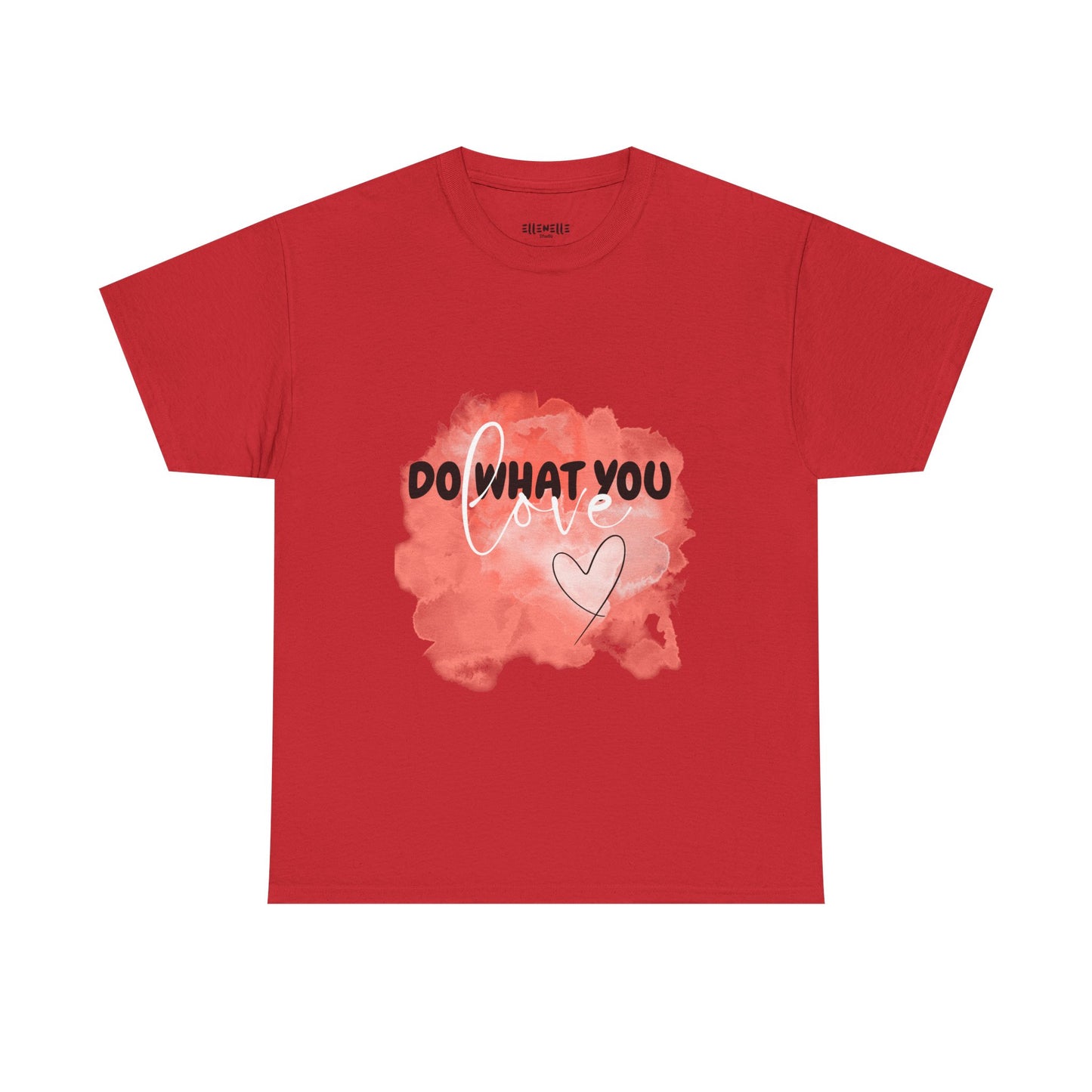 Do What You Love Empowering Unisex Heavy Cotton Tee, Self-Love T-Shirt, Affirmation Apparel, Gift for Friends, Motivational Clothing