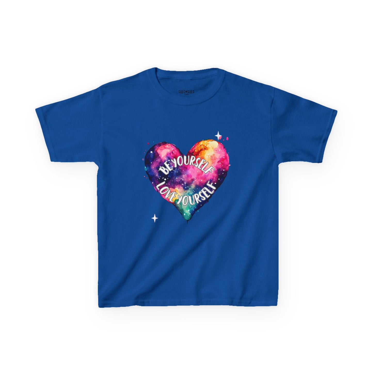 Be Yourself Love Yourself Motivational Kids T-Shirt, Positive Affirmation Shirt, Gift for Children, Encouraging Apparel