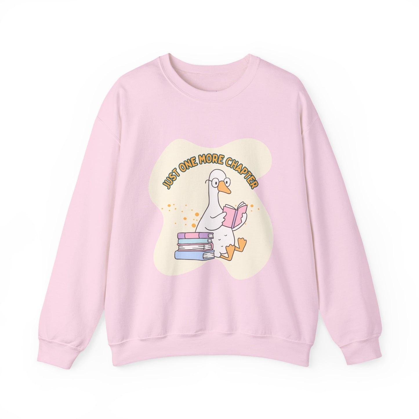 Just One More Chapter Sweatshirt, Perfect Gift for Book Lovers, Literary Apparel, Cozy Reading Gift, Cute Bookworm Crewneck
