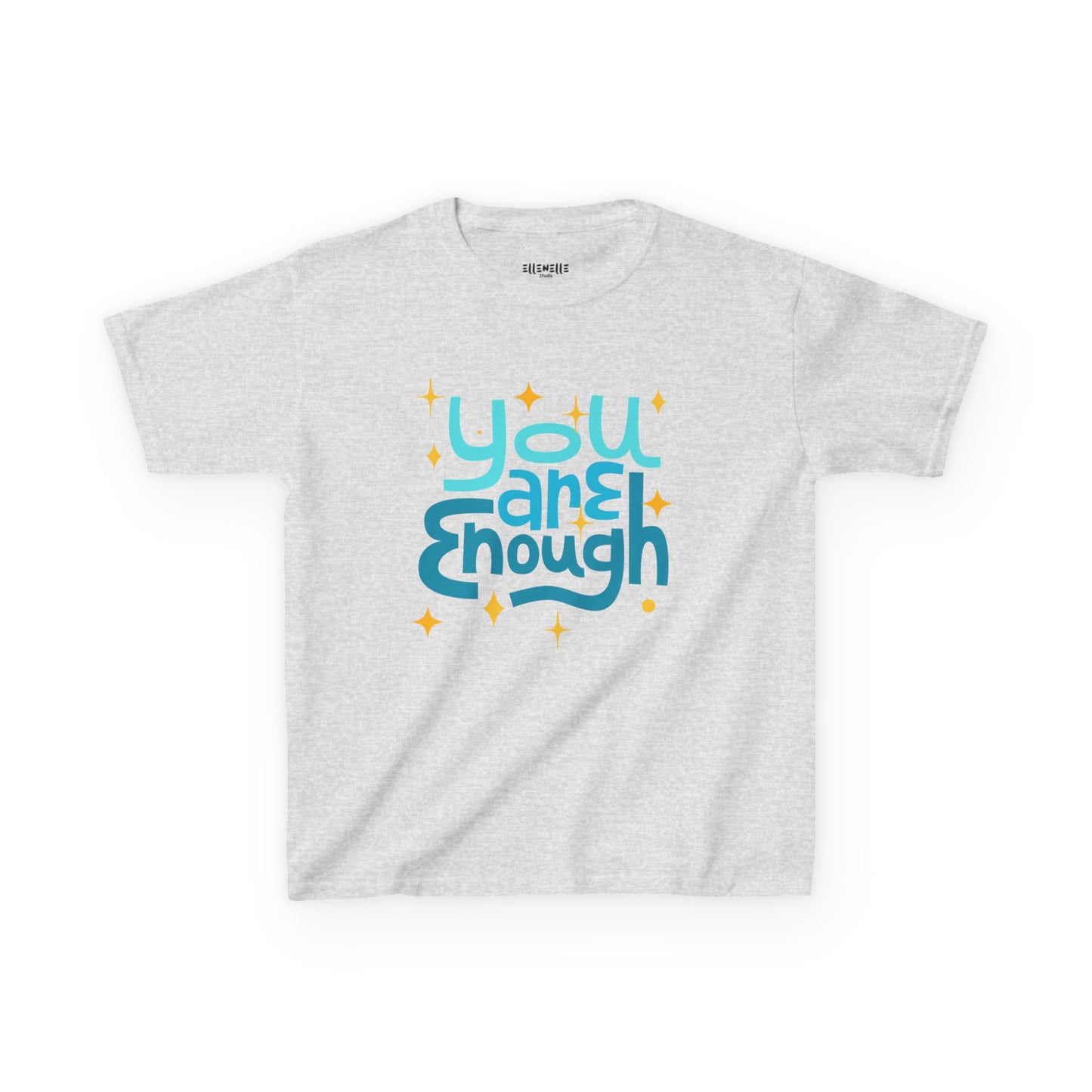 You Are Enough, Motivational Kids T-Shirt, Positive Affirmation Shirt, Gift for Children, Encouraging Apparel