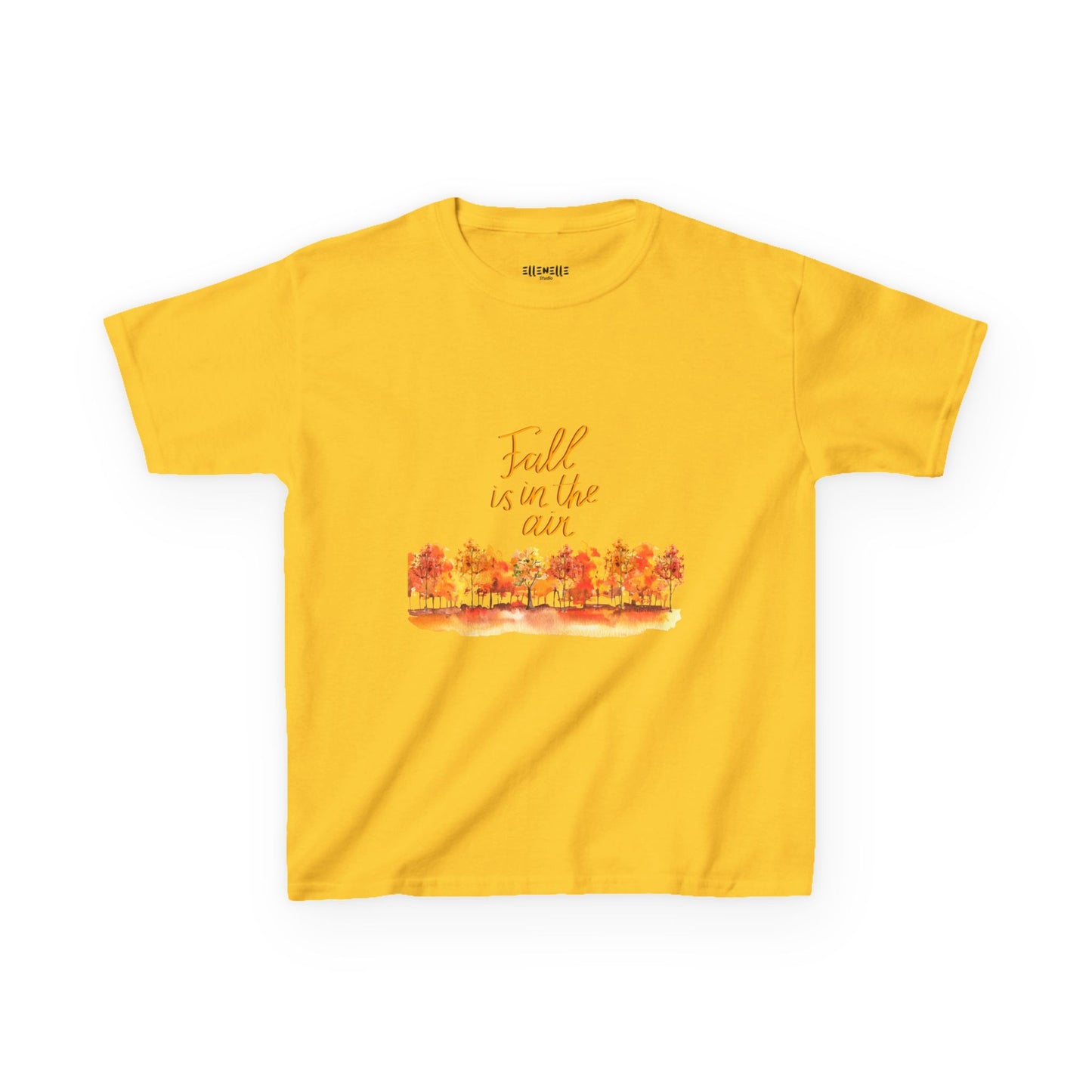 Fall is in the Air Cotton Tee, Autumn Tee, Fall Celebration T-Shirt