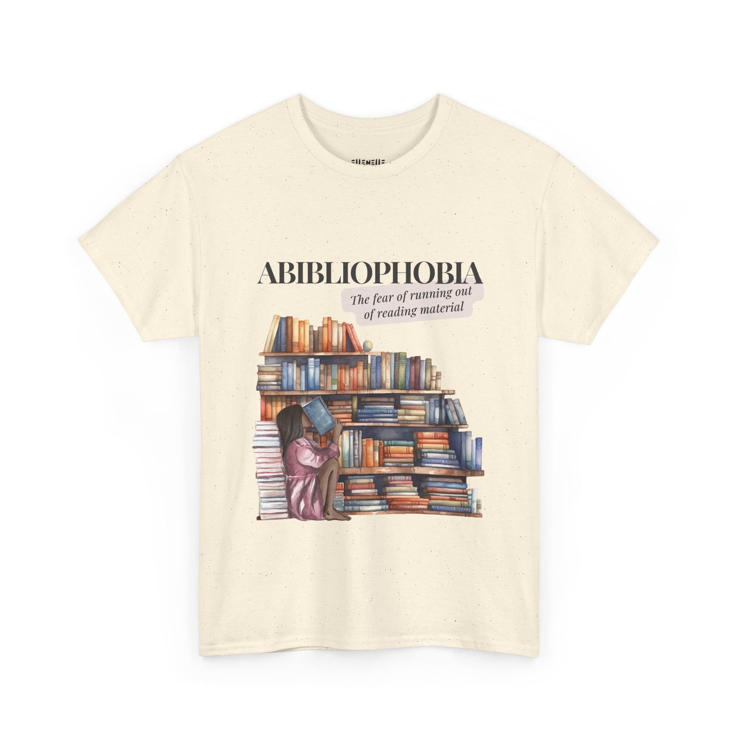 Book-lover, Abibliophobia Definition, Unisex Tee