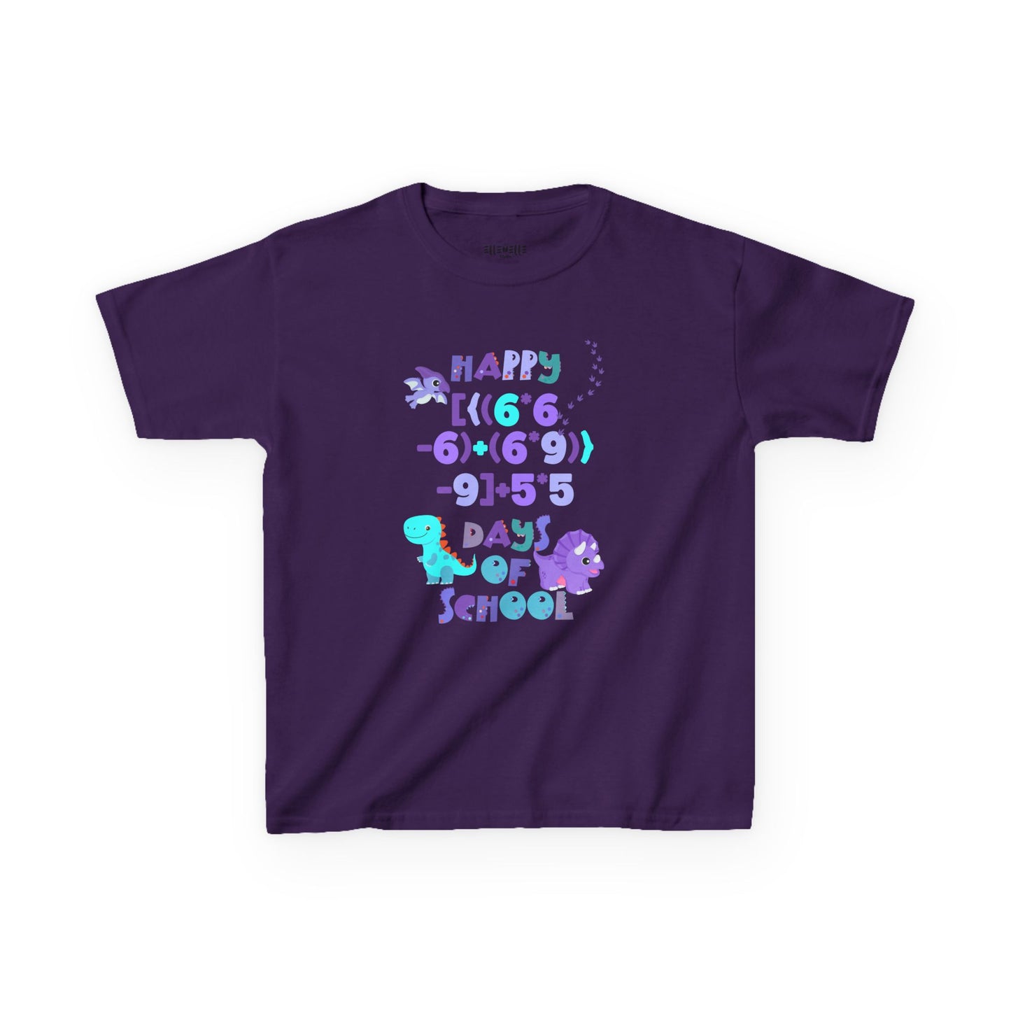 Dinosaur 100 Days of School Celebration Shirt