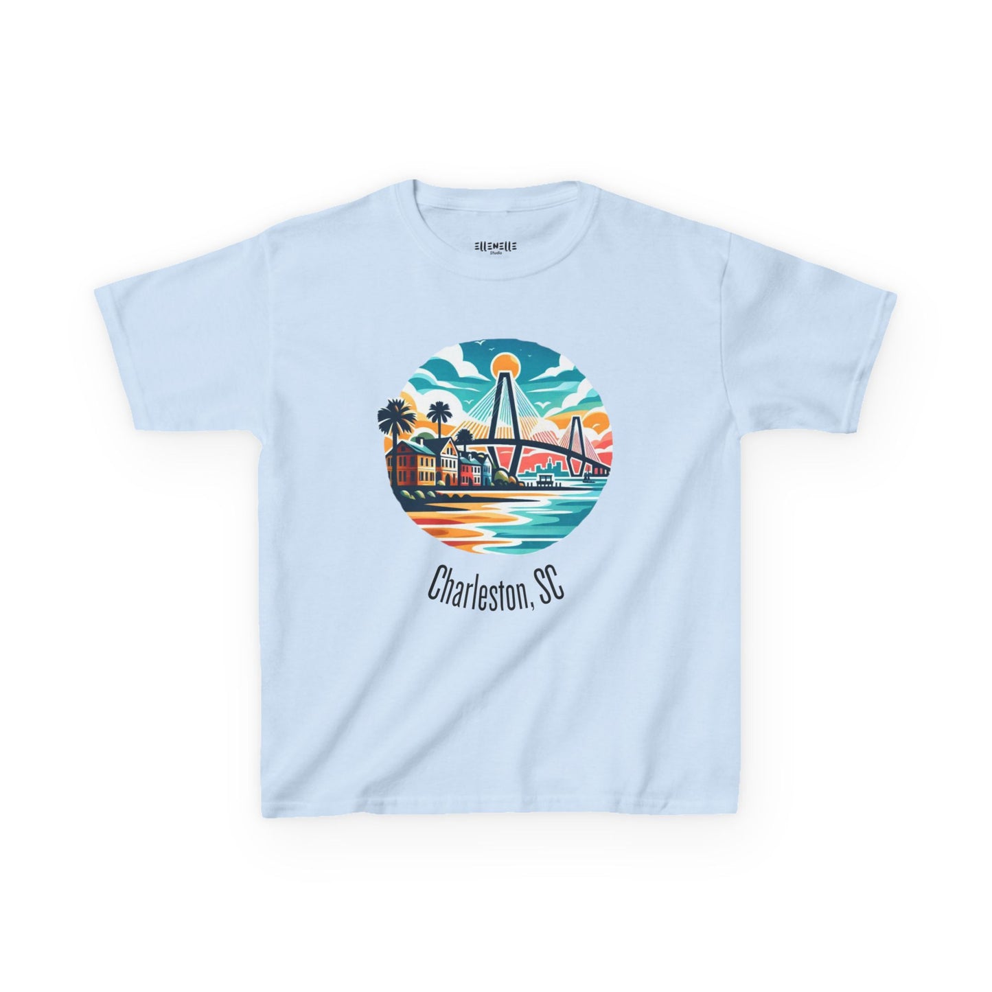 Charleston SC Kids Heavy Cotton Tee, Fun Summer Tee, Kids Vacation Shirt, Coastal Adventure Kids Apparel, Beach Day Outfit, Summer [...]