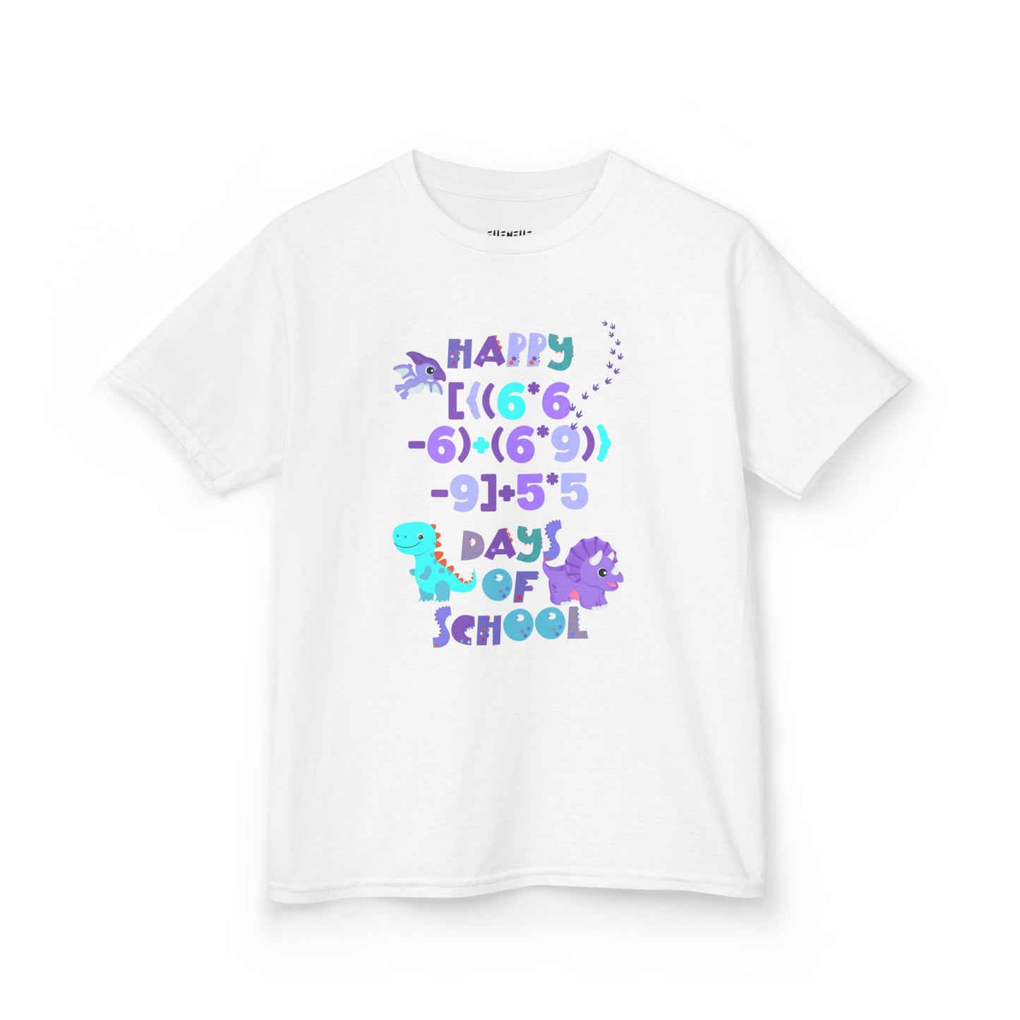 Dinosaur 100 Days of School Celebration Shirt