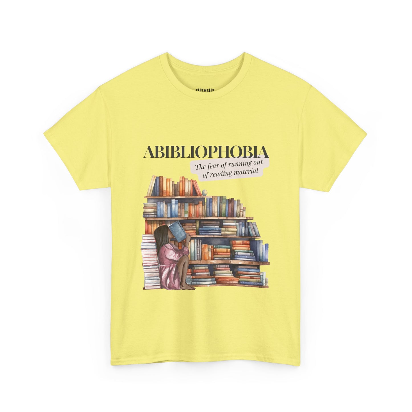 Book-lover, Abibliophobia Definition, Unisex Tee