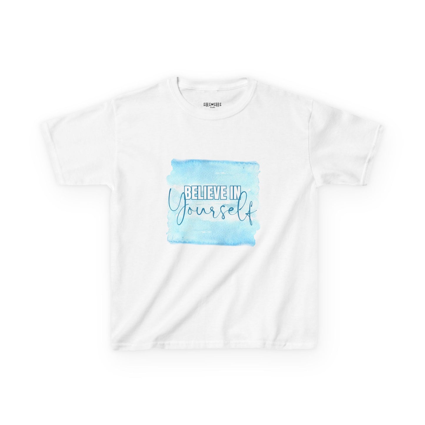 Believe in Yourself Motivational Kids T-Shirt, Positive Affirmation Shirt, Gift for Children, Encouraging Apparel