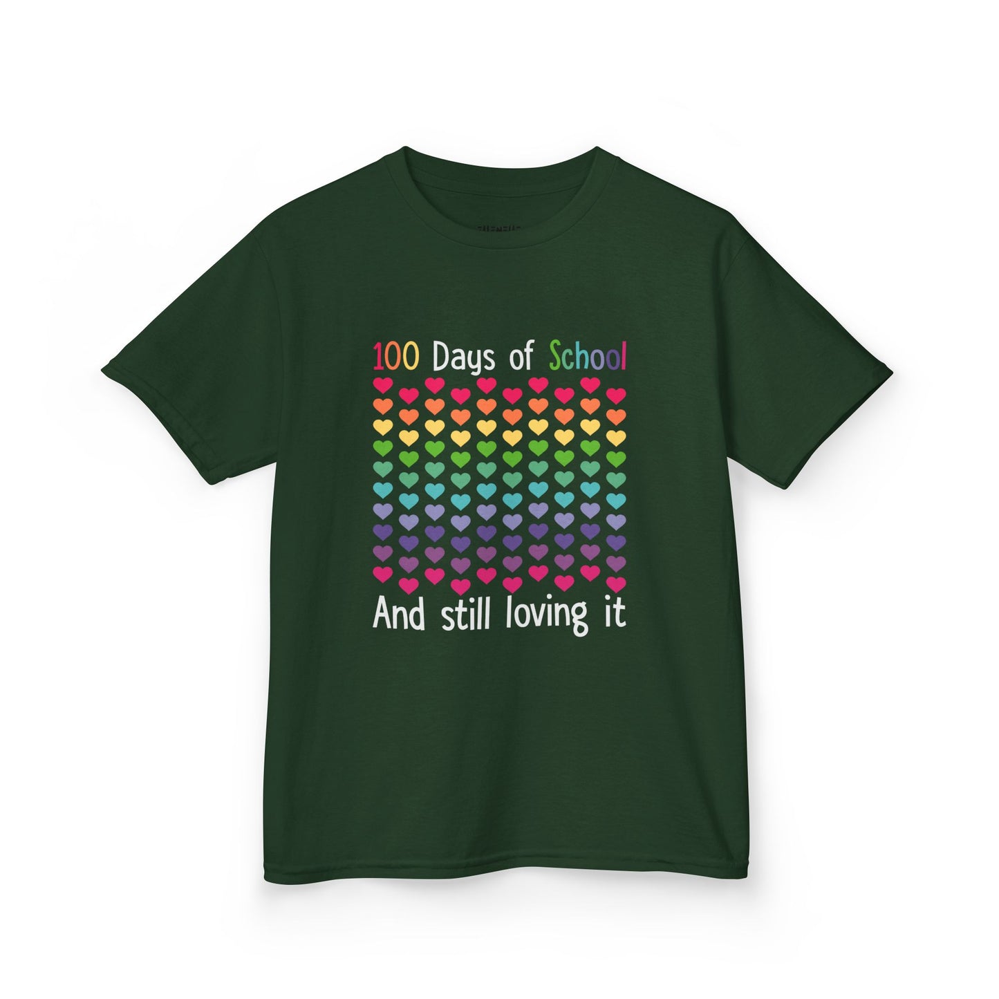 Hearts 100 Days of School Celebration Shirt