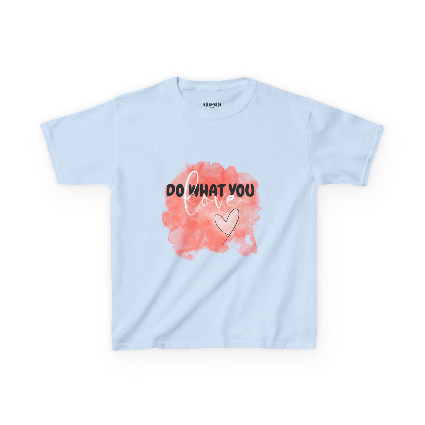 Do What You Love Motivational Kids T-Shirt, Positive Affirmation Shirt, Gift for Children, Encouraging Apparel