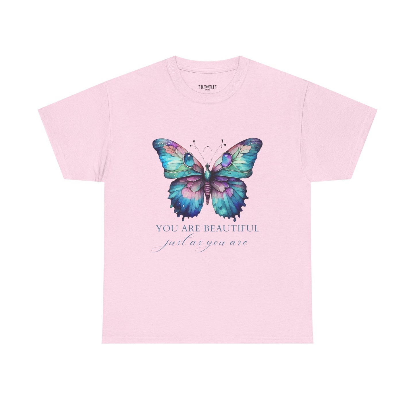 You Are  Beautiful Empowering Unisex Heavy Cotton Tee, Self-Love T-Shirt, Affirmation Apparel, Gift for Friends, Motivational Clothing