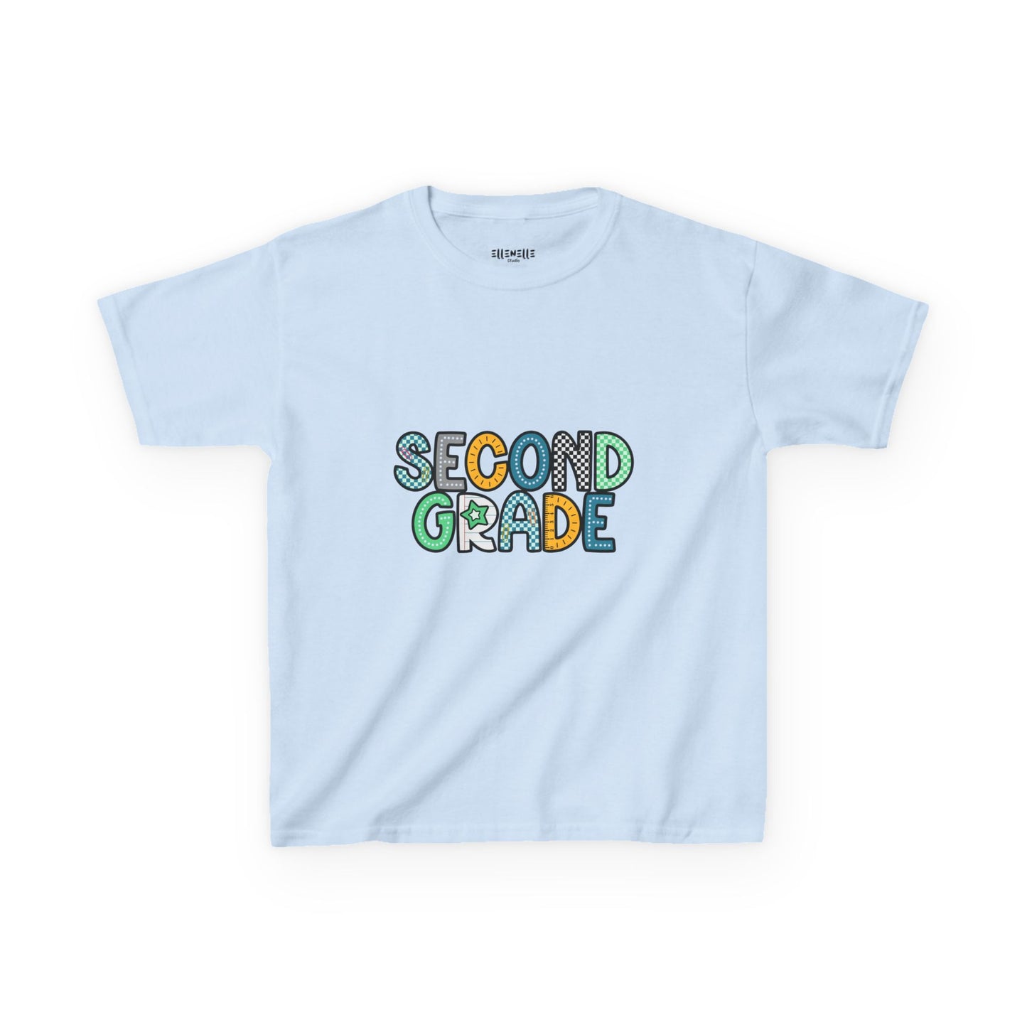 Second Grade T‑Shirt — Blue Back-to-School Tee