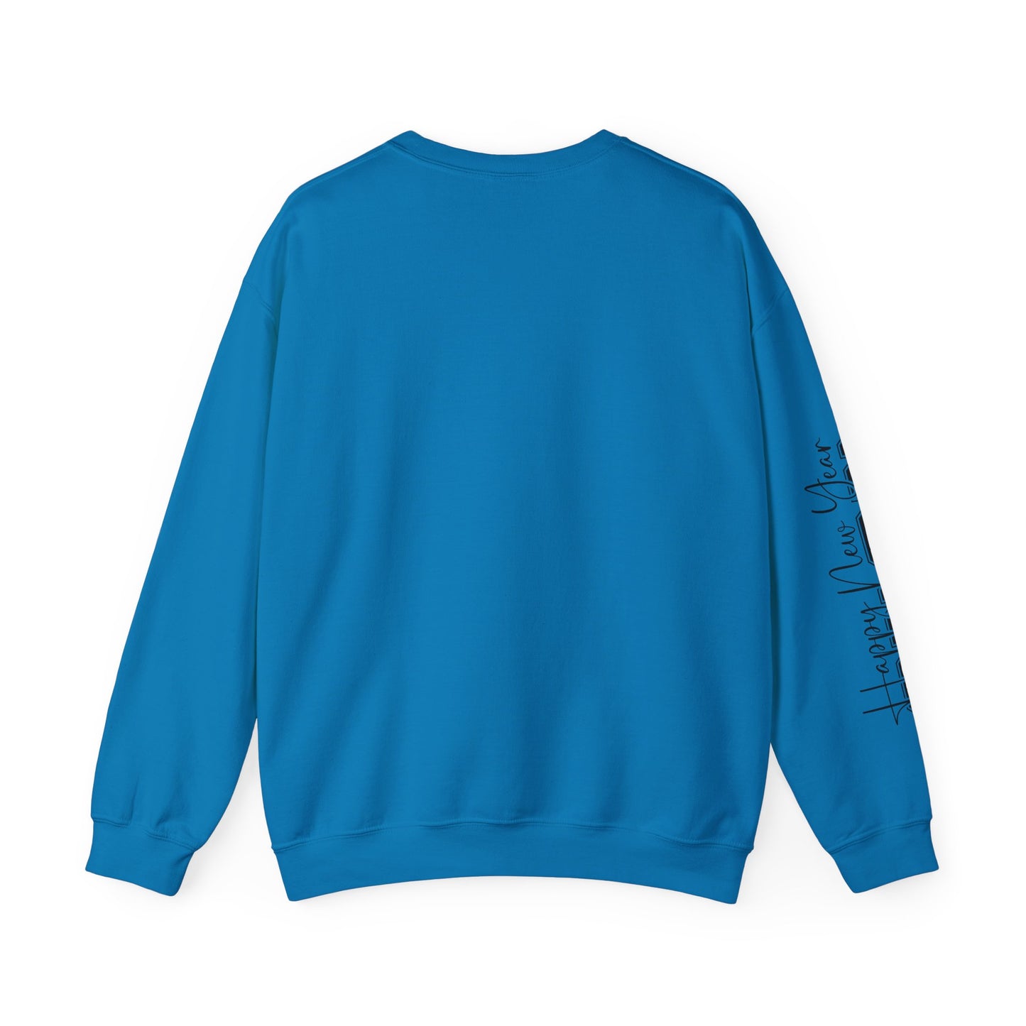 2026 Happy New Year Crewneck Sweatshirt — "Twenty twenty-six" Graphic Pullover