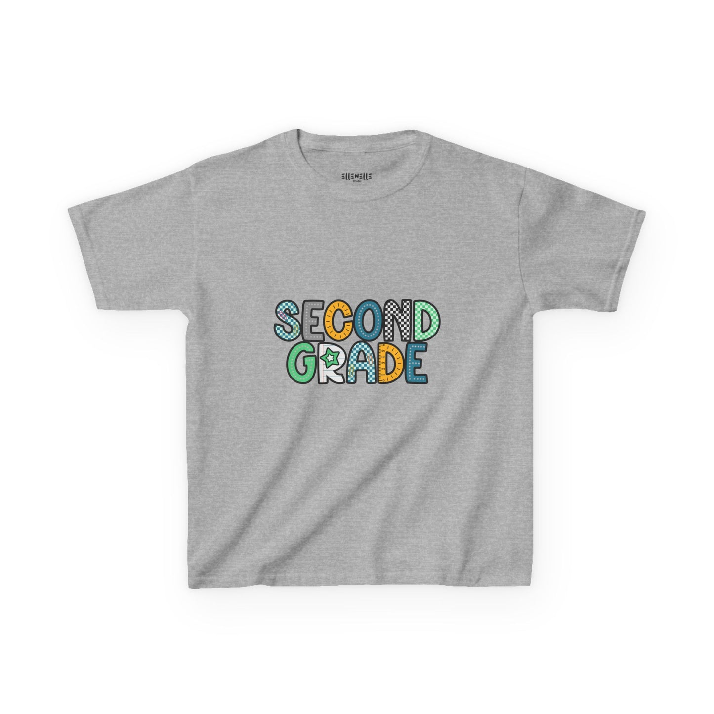 Second Grade T‑Shirt — Blue Back-to-School Tee