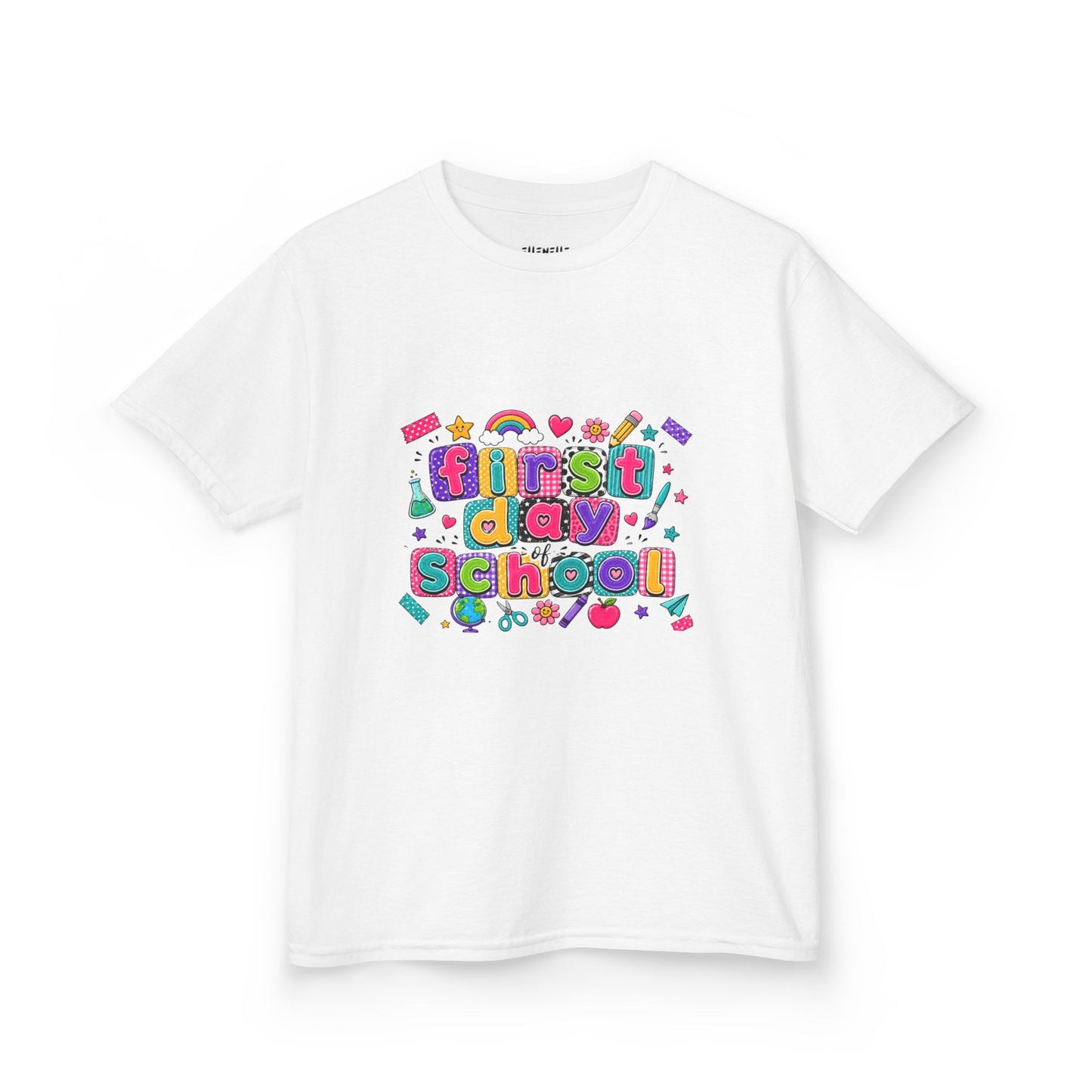 First Day of School T‑Shirt — Bright Back-to-School Tee
