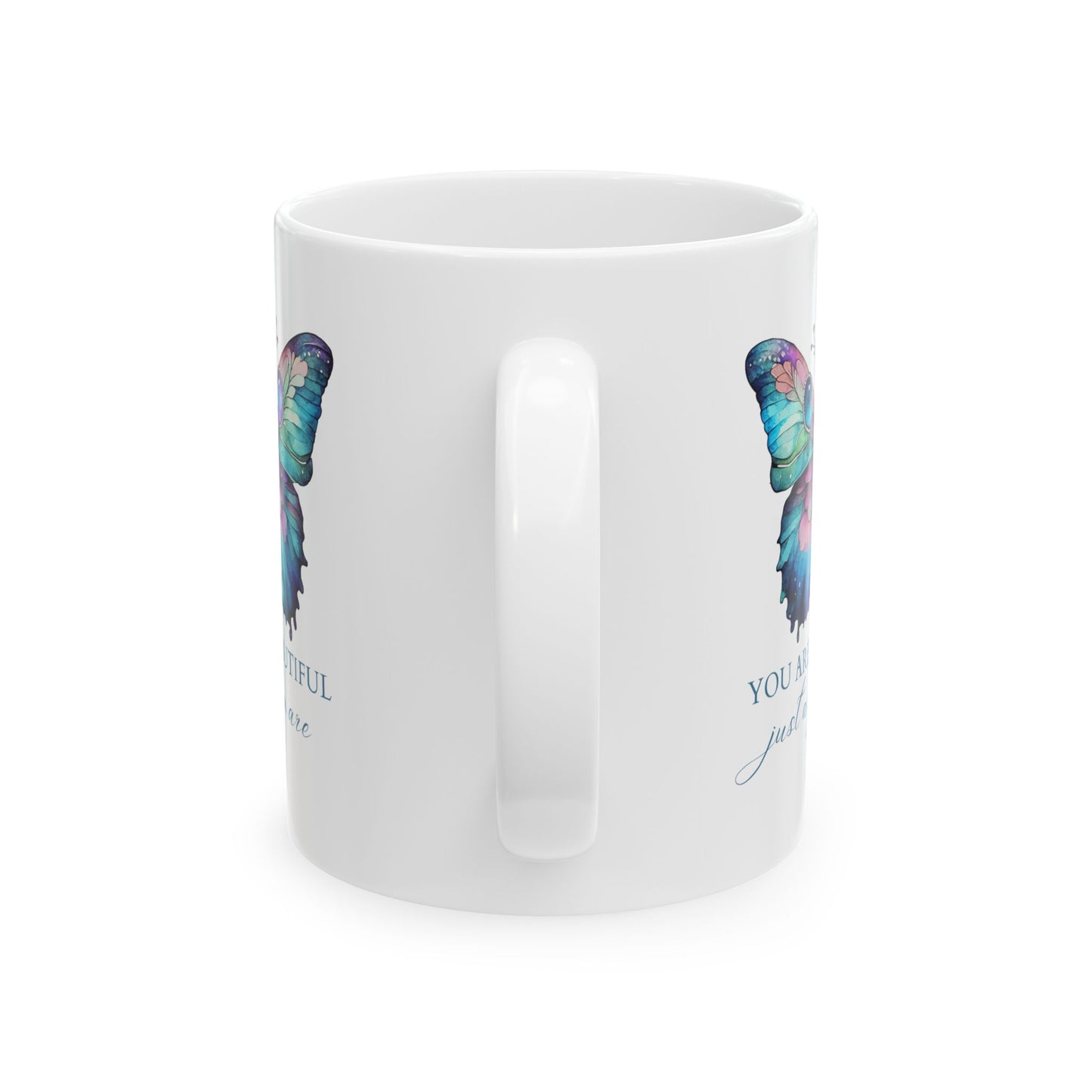 You Are  Beautiful Inspirational Ceramic Mug, 11oz and 15oz Coffee Cup for Motivation, Great Gift for Friends, Birthday, Self-Care, Office Decor, [...]