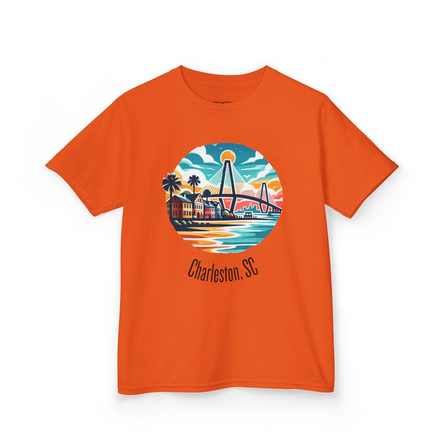 Charleston SC Kids Heavy Cotton Tee, Fun Summer Tee, Kids Vacation Shirt, Coastal Adventure Kids Apparel, Beach Day Outfit, Summer [...]