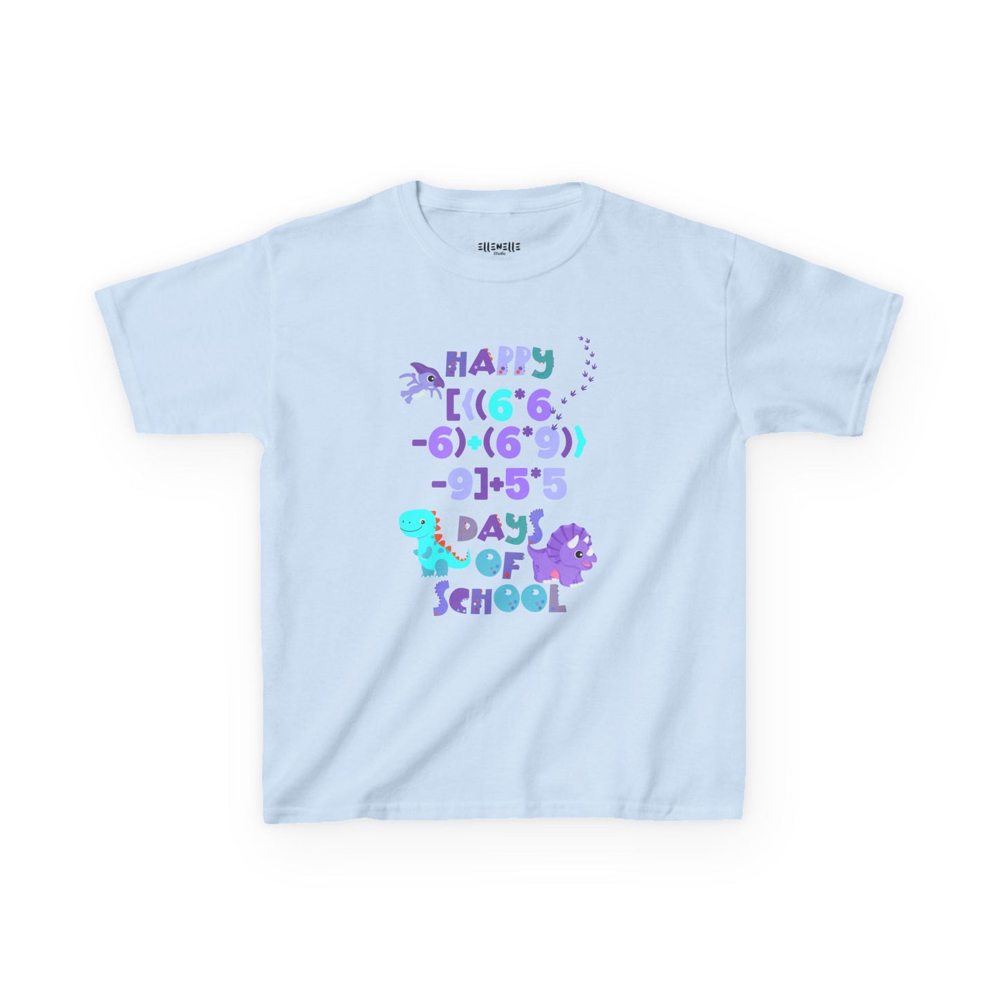 Dinosaur 100 Days of School Celebration Shirt
